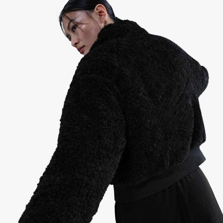 Nike Sportswear Essential Kadın Siyah Ceket