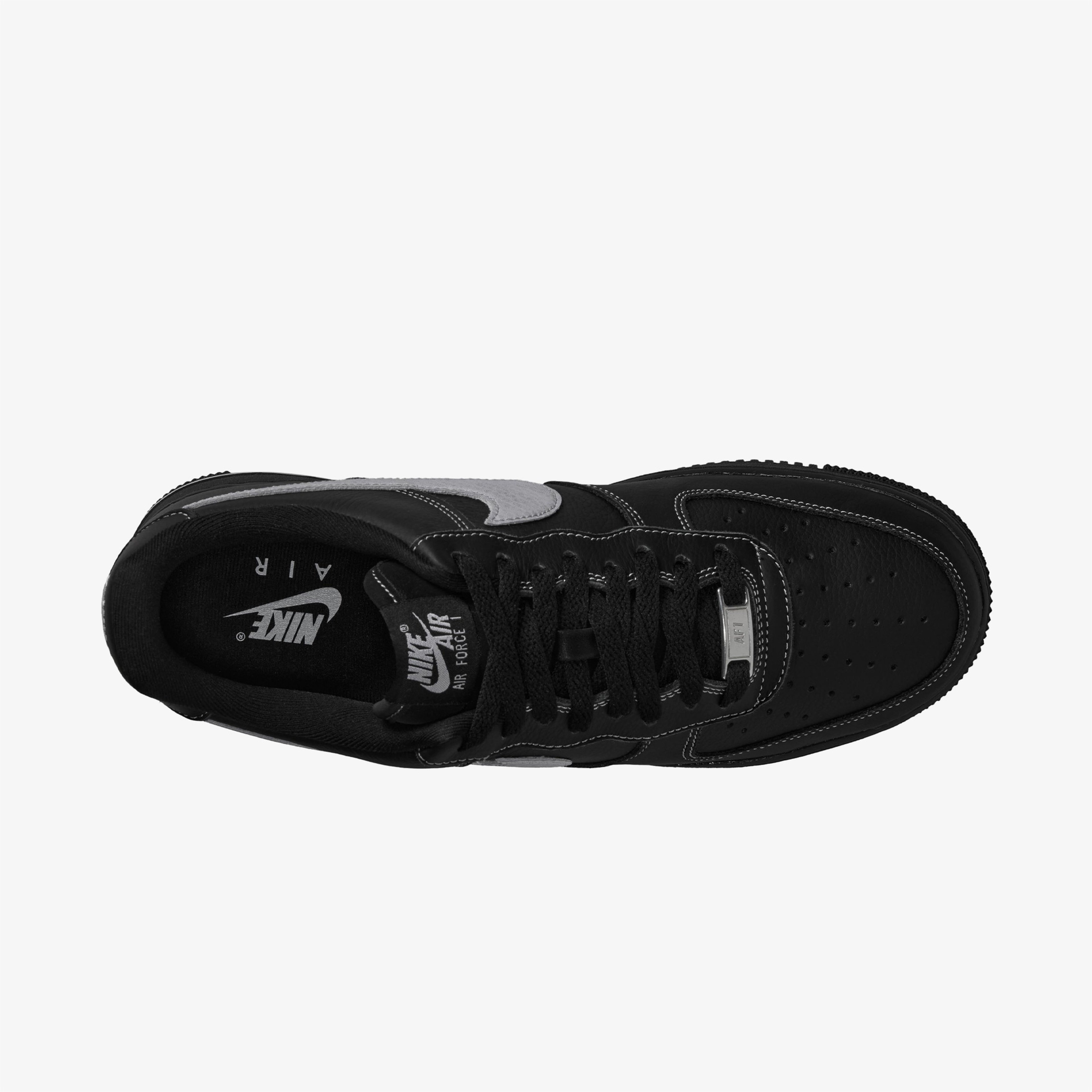 Nike Air Force 1 '07 LV8 Erkek Siyah Spor Ayakkabı