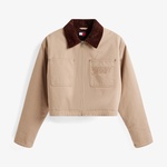 Tommy Hilfiger Padded Cropped Puffer Kadın Kahverengi Ceket