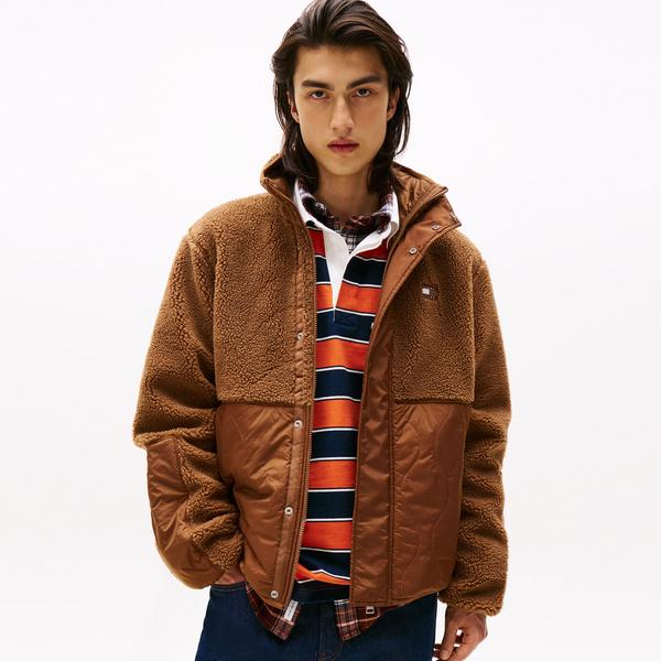 Tommy Hilfiger Relaxed Fit Erkek Kahverengi Ceket