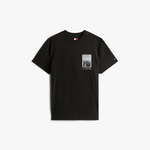 Tommy Hilfiger Regular Photo Erkek Siyah T-Shirt