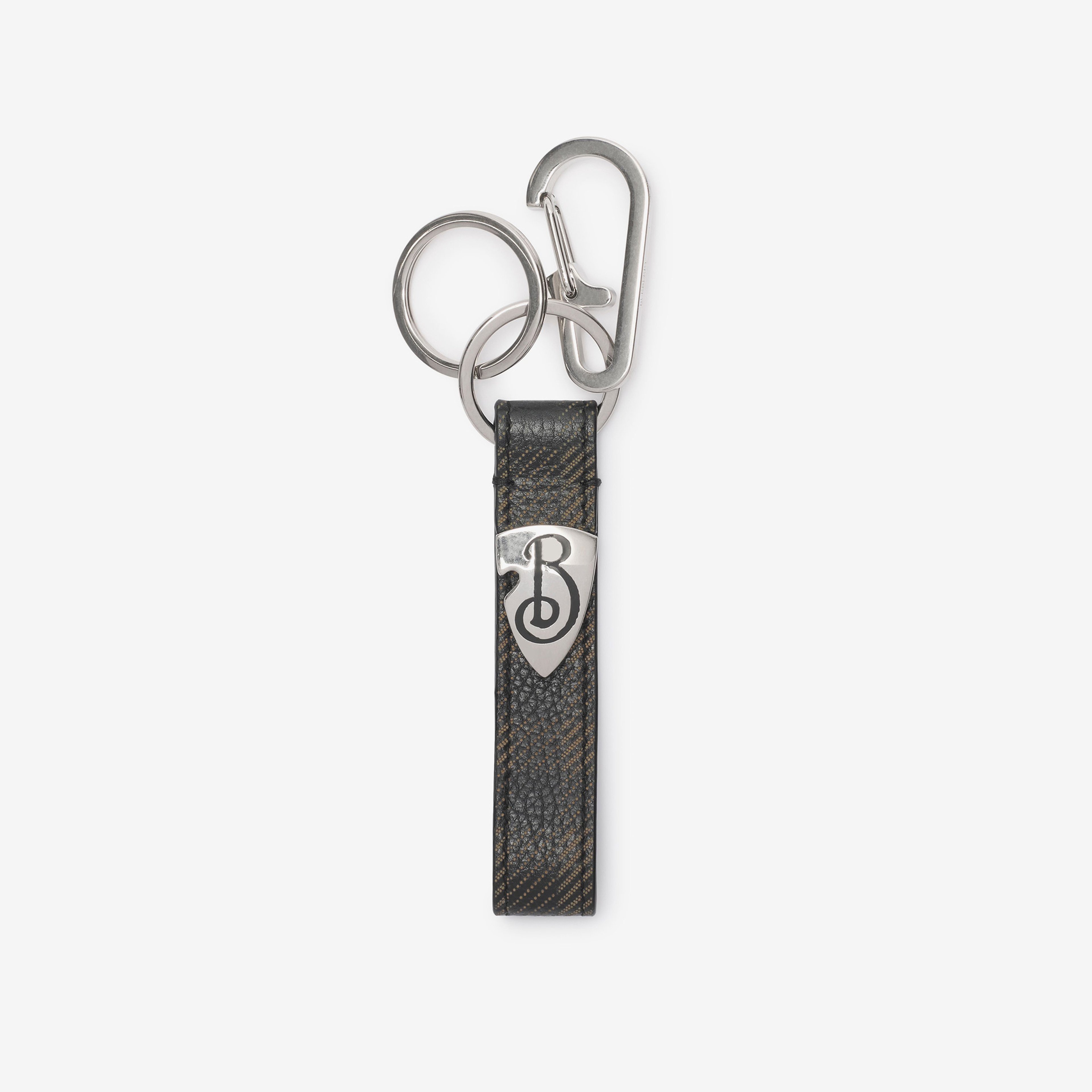 Burberry Shield Charm Rw7 Shield Charm Erkek Siyah Anahtarlık