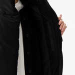 Kadın Kapüşonlu Siyah Yelek