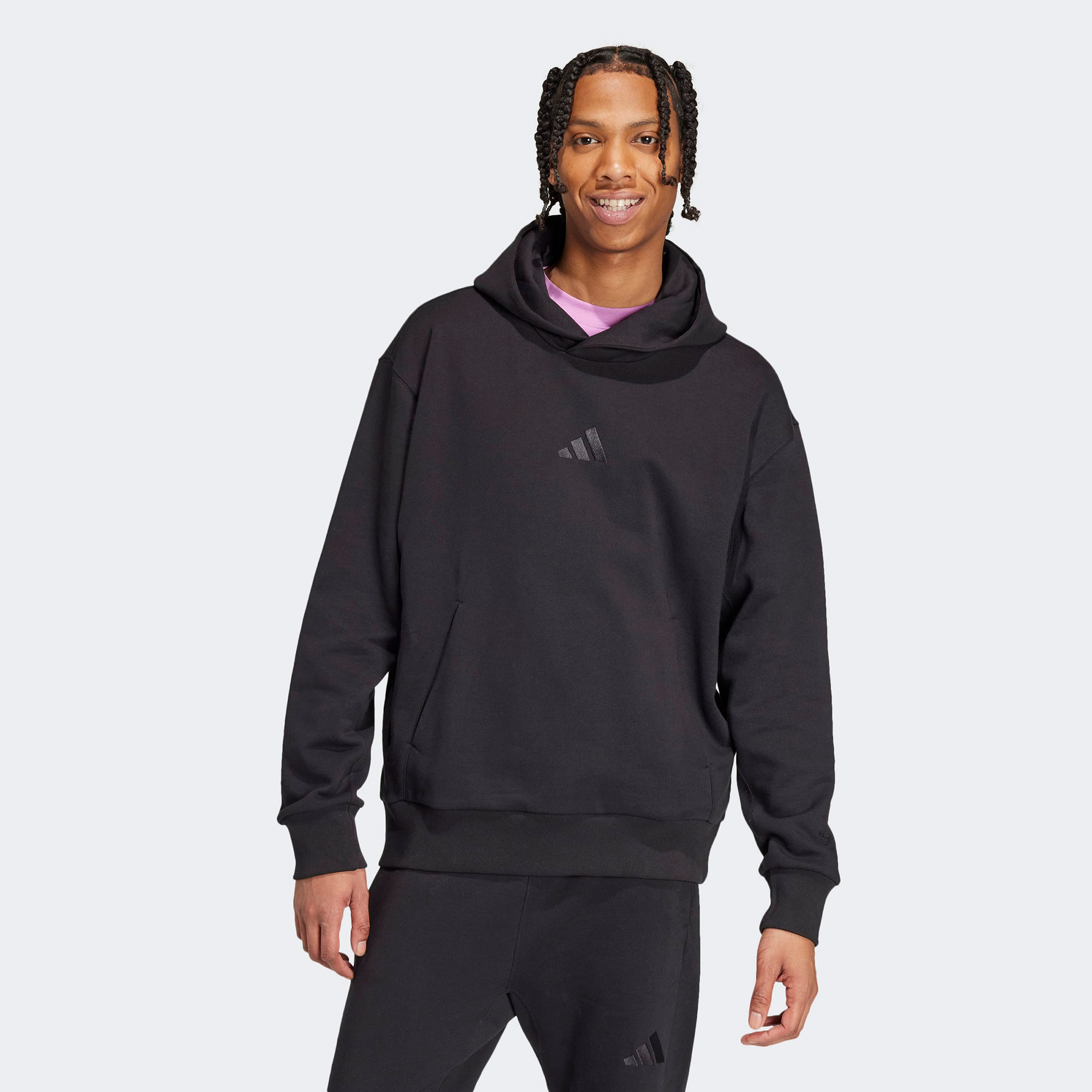adidas ALL SZN Erkek Siyah Sweatshirt