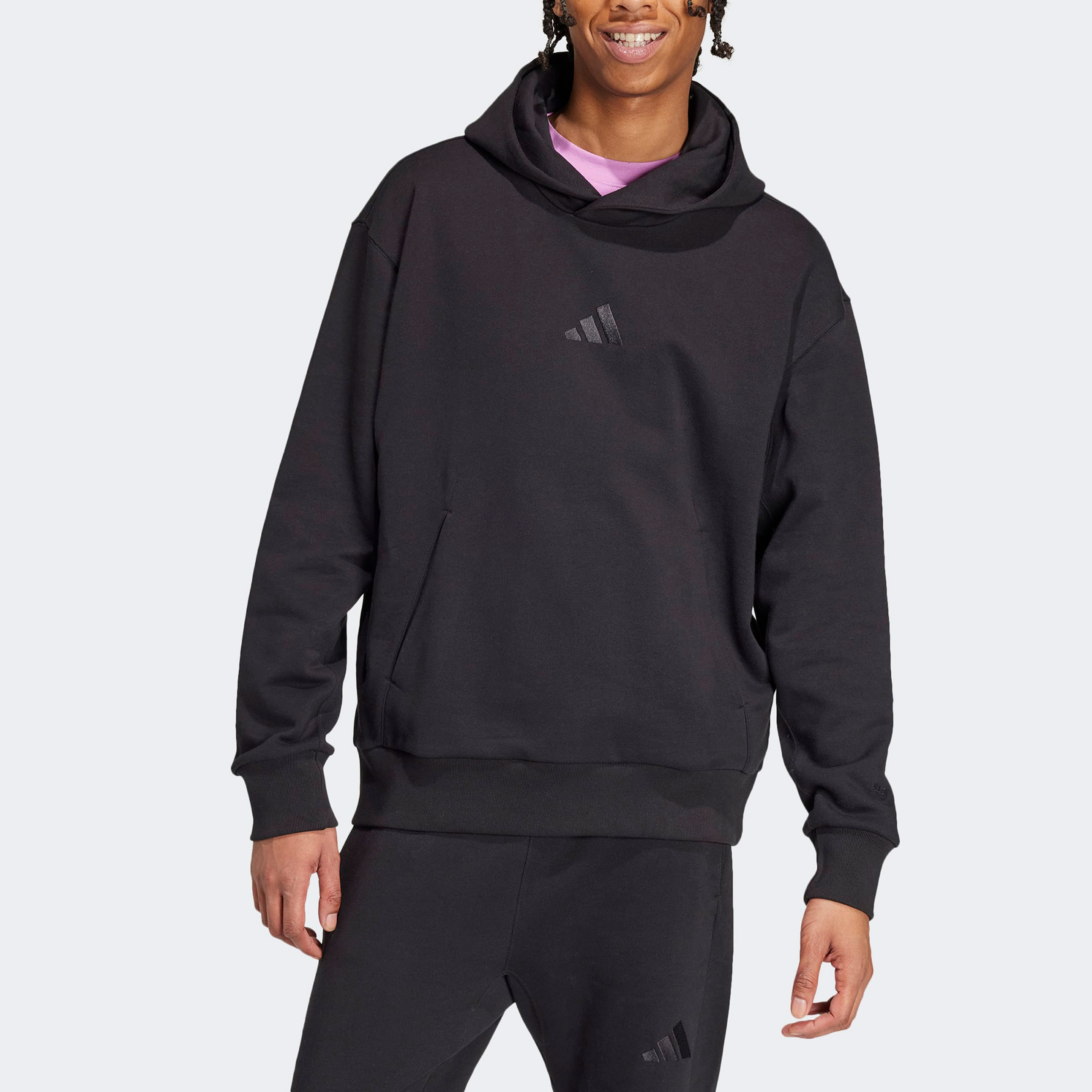 adidas ALL SZN Erkek Siyah Sweatshirt