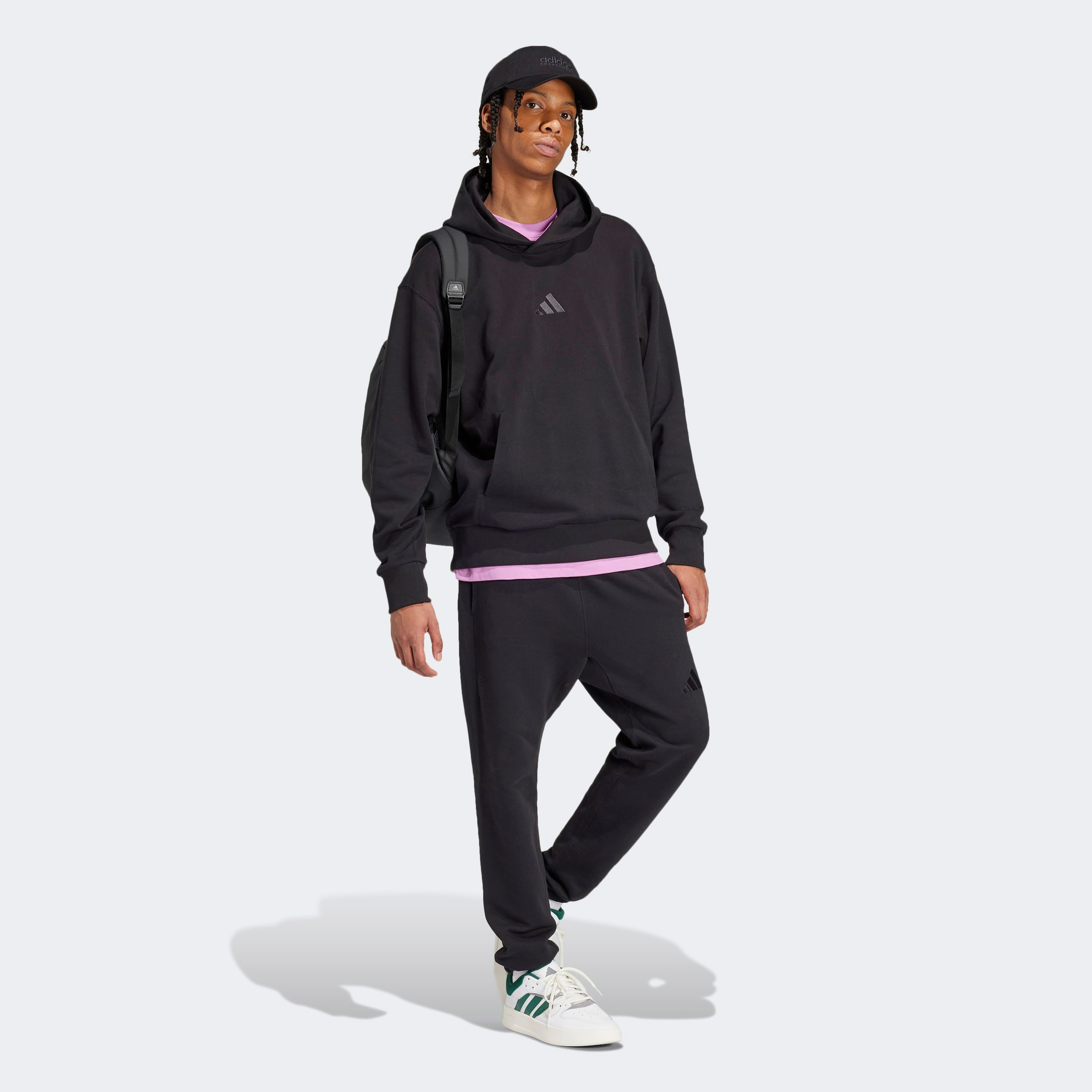 adidas ALL SZN Erkek Siyah Sweatshirt