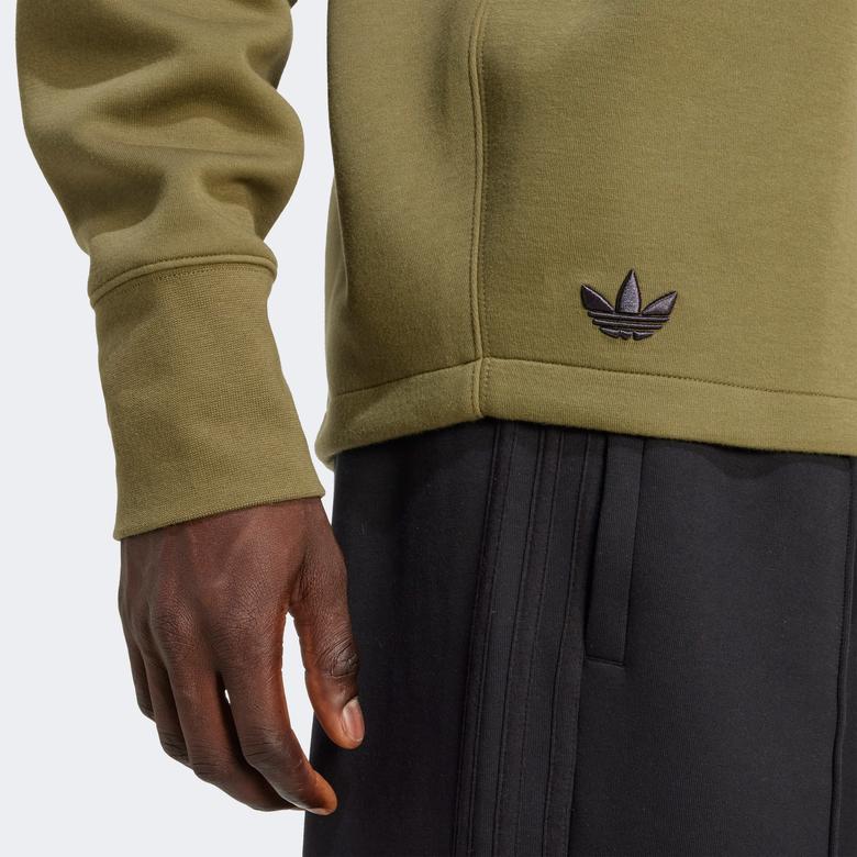 adidas Neuclassics Uzun Kollu Yeşil Erkek Sweatshirt