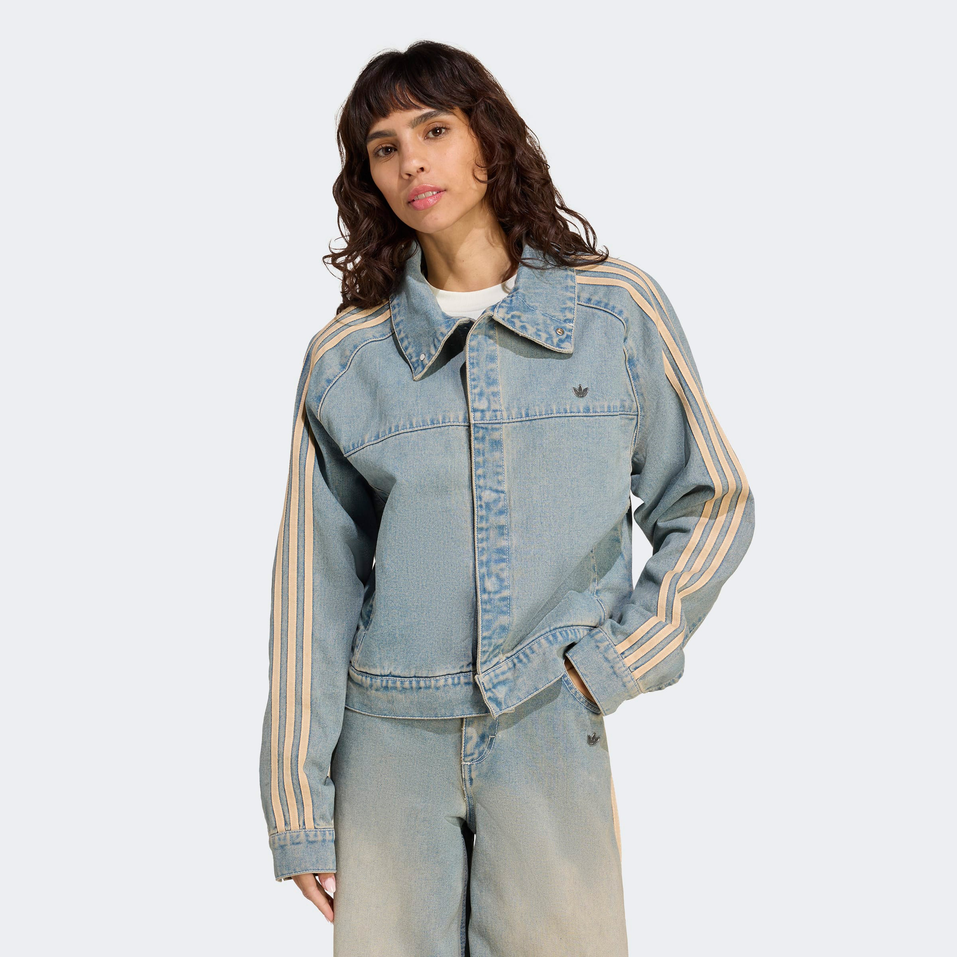adidas?Premium?Essentials Denim?Kadın?Mavi?Ceket