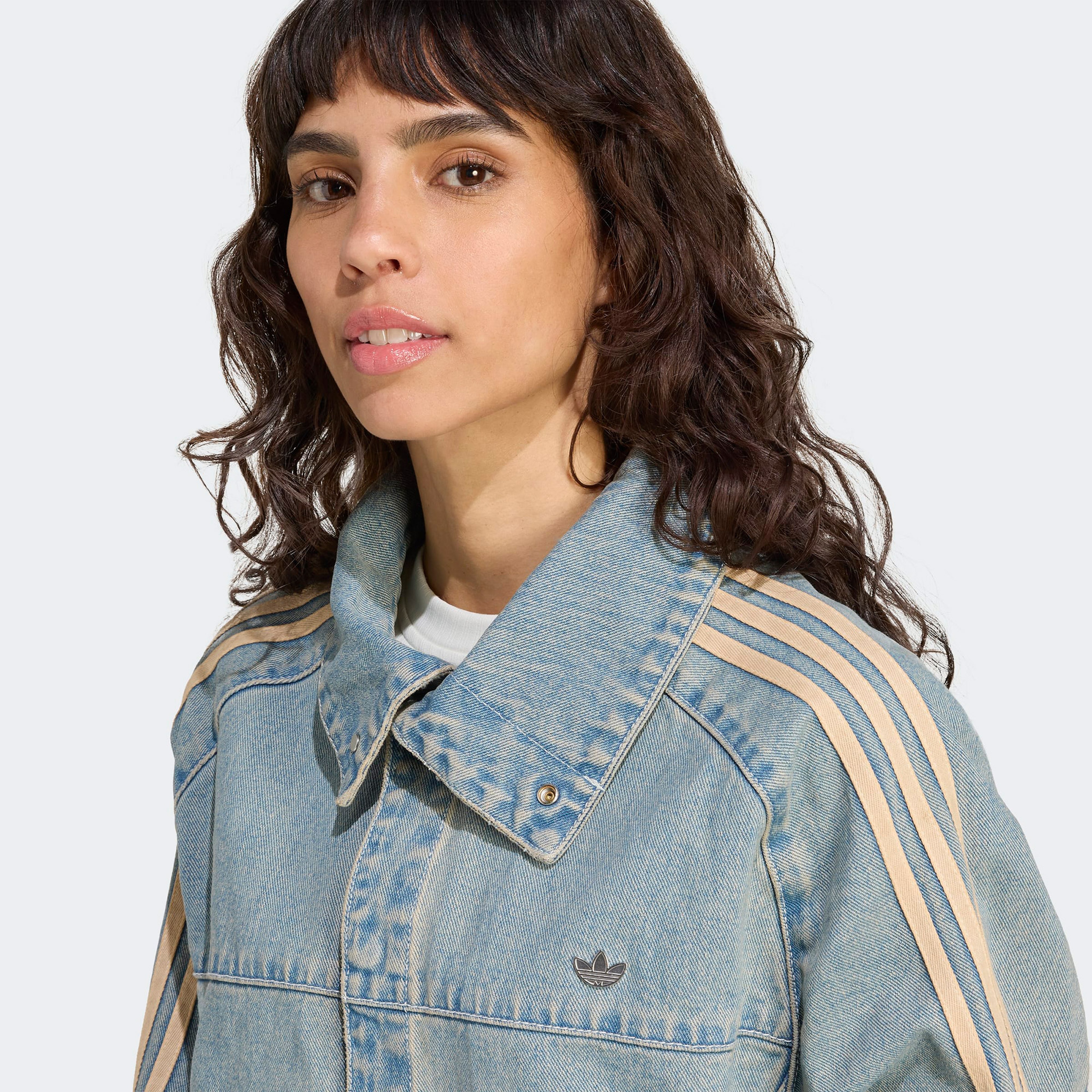 adidas?Premium?Essentials Denim?Kadın?Mavi?Ceket