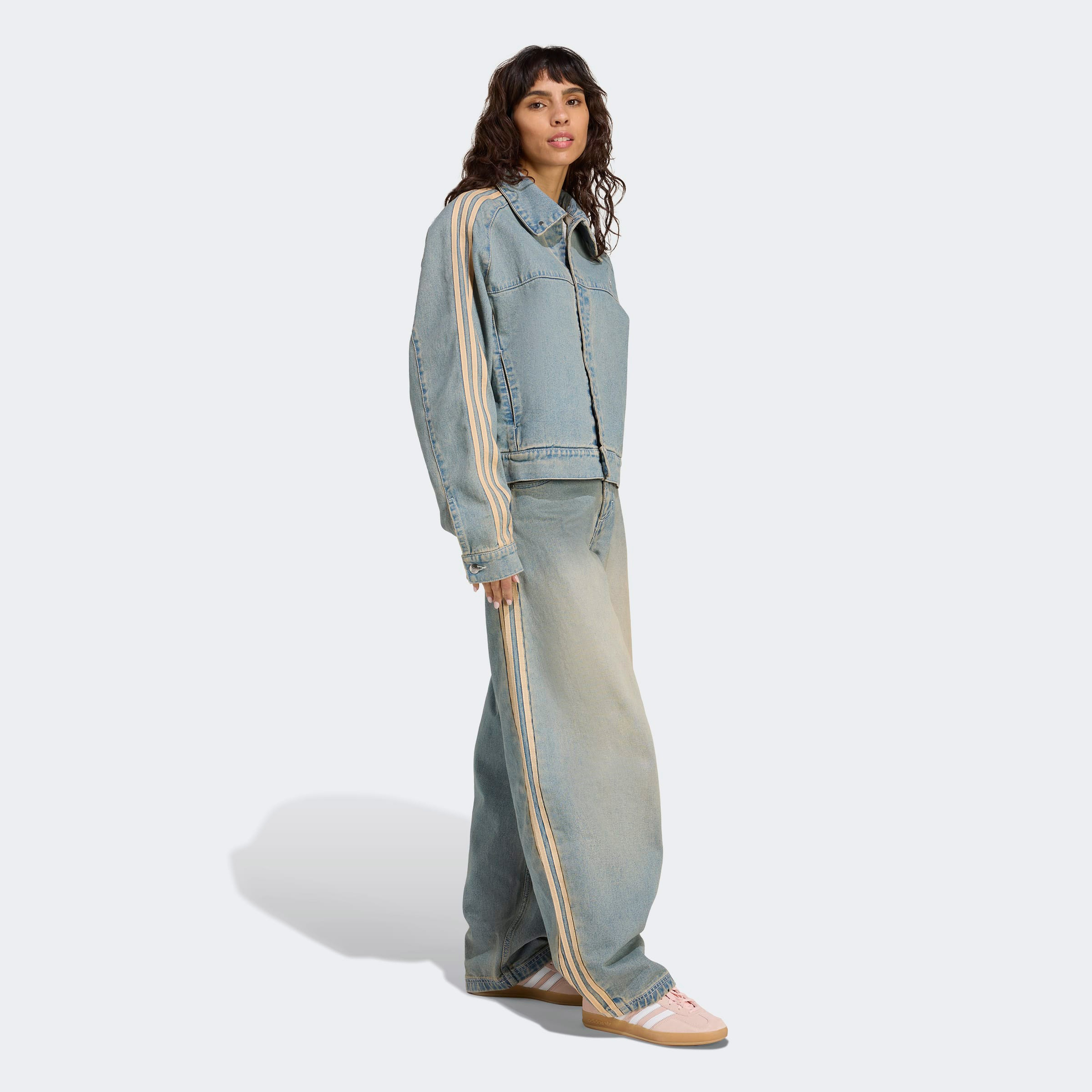 adidas?Premium?Essentials Denim?Kadın?Mavi?Ceket