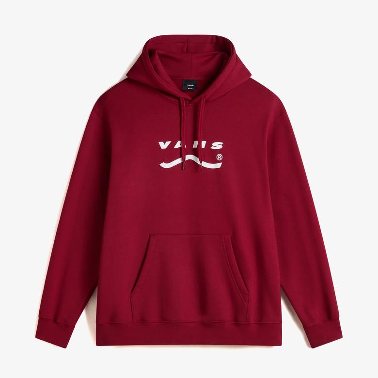 Vans Deteremined Pullover Erkek Bordo Sweatshırt