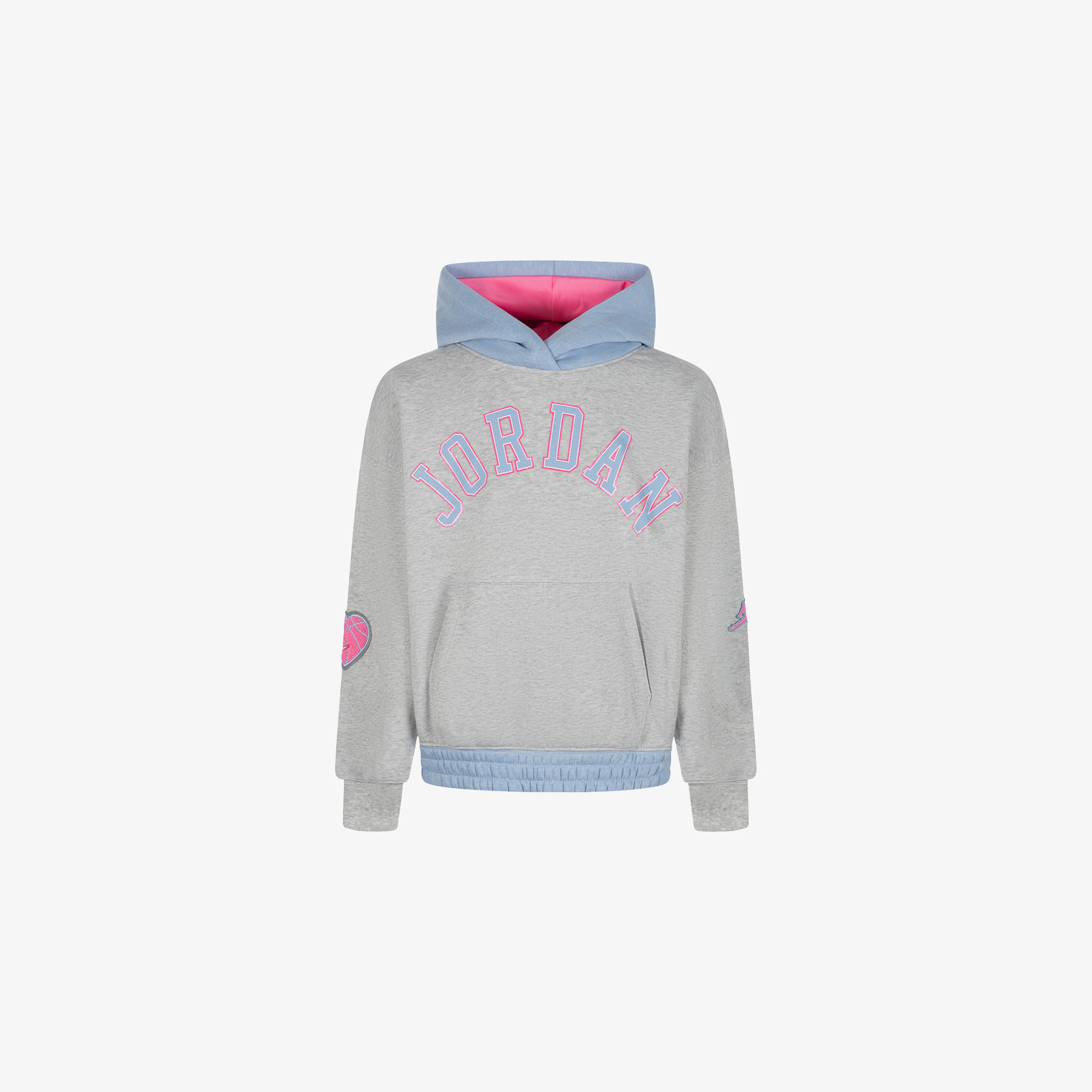 Jordan Blue Jeans and Bling Çocuk Gri Sweatshirt