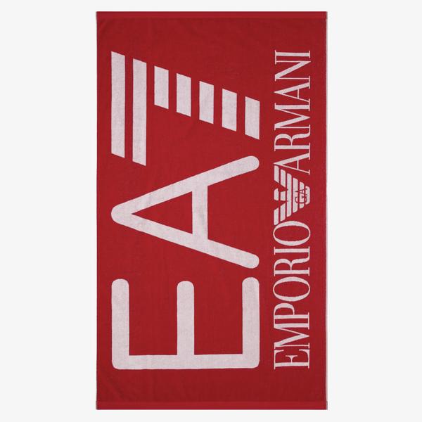 EA7 Unisex Kırmızı Havlu