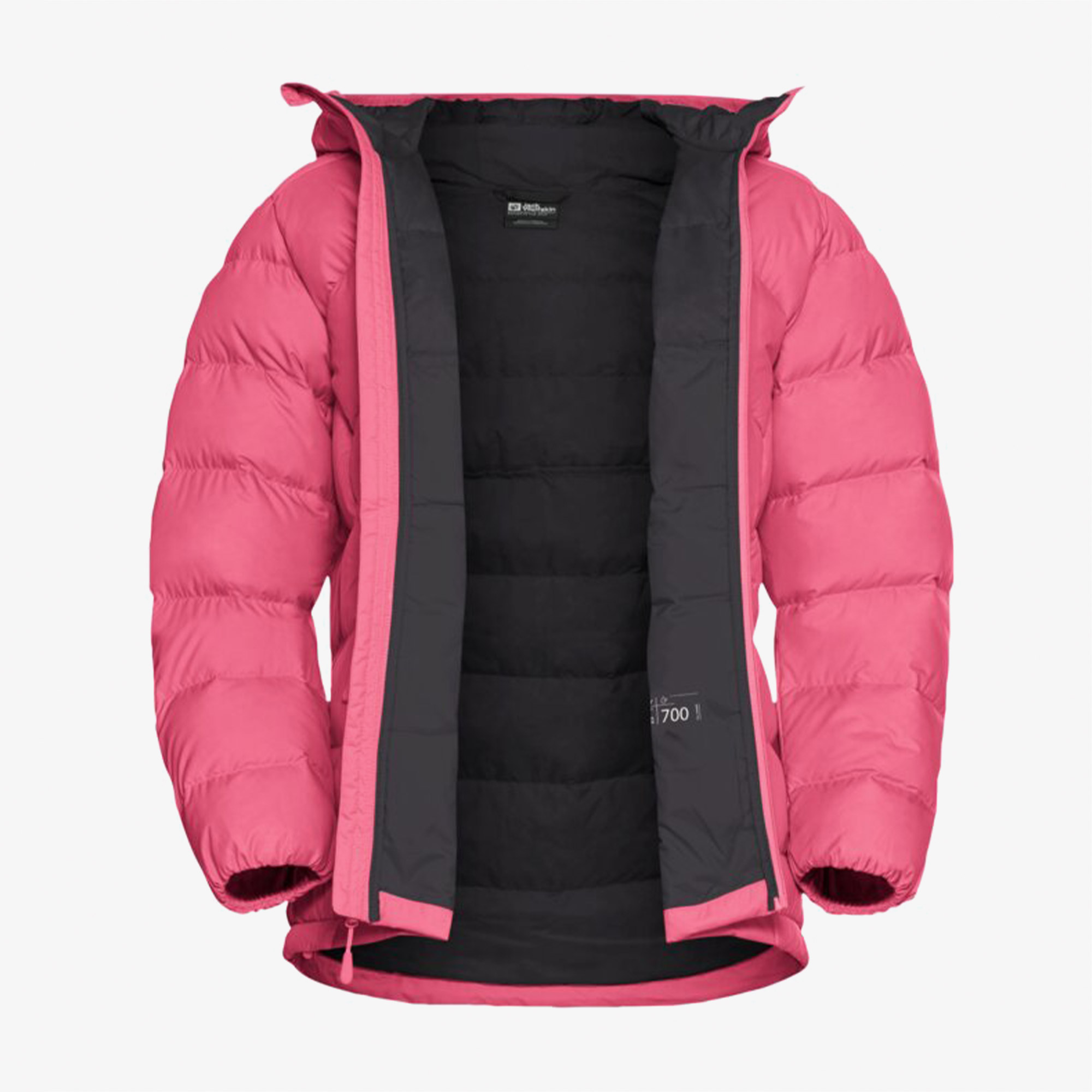Jack Wolfskin Ather Down Hoody Pembe Kadın Mont