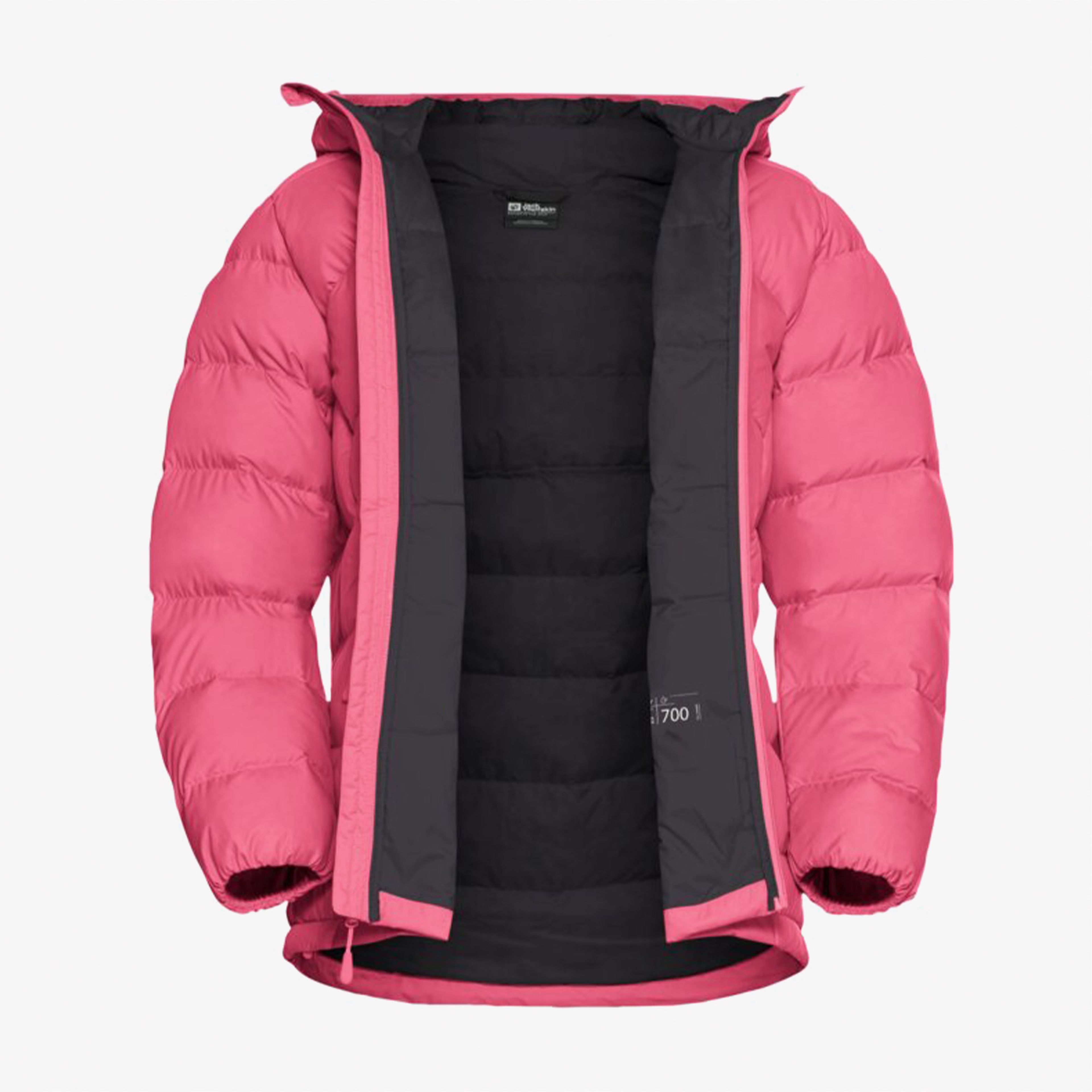 Jack Wolfskin Ather Down Hoody Pembe Kadın Mont