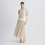 Liu Jo Kadın Krem Sweatshirt