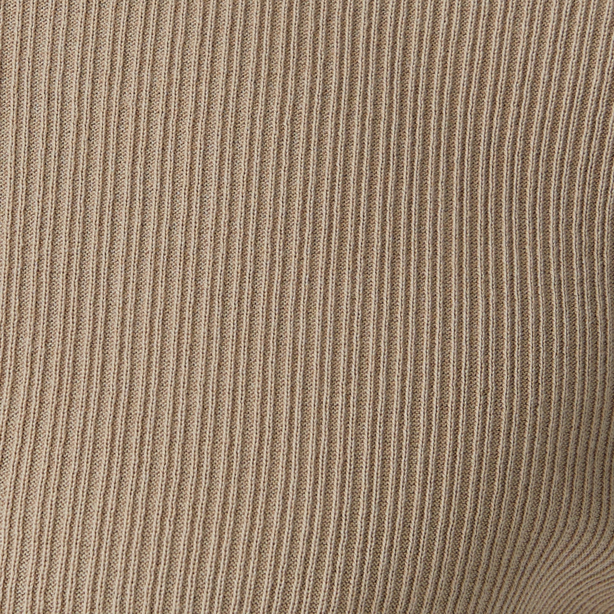 Nautica Erkek Bej Regular Fit Kısa Kollu Triko