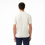 Nautica Erkek Krem Regular Fit Kısa Kollu Triko