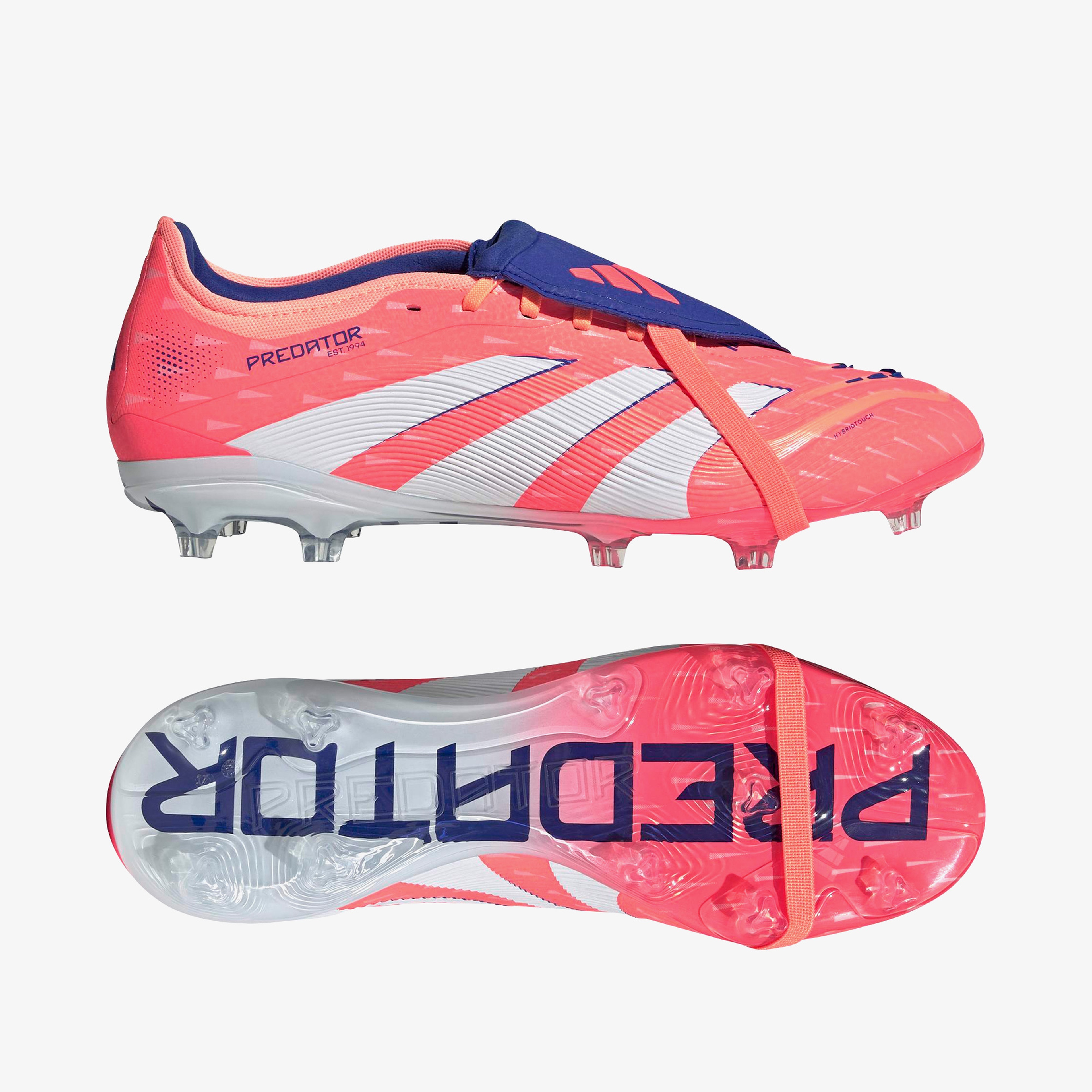 adidas Predator Pro Fold Over Tongue Erkek Turuncu Çim Saha Kramponu