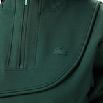 Lacoste x House of SuperStep Bisiklet Yaka Kadın Yeşil Sweatshirt