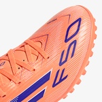 adidas F50 Club Erkek Turuncu Halı Saha Kramponu
