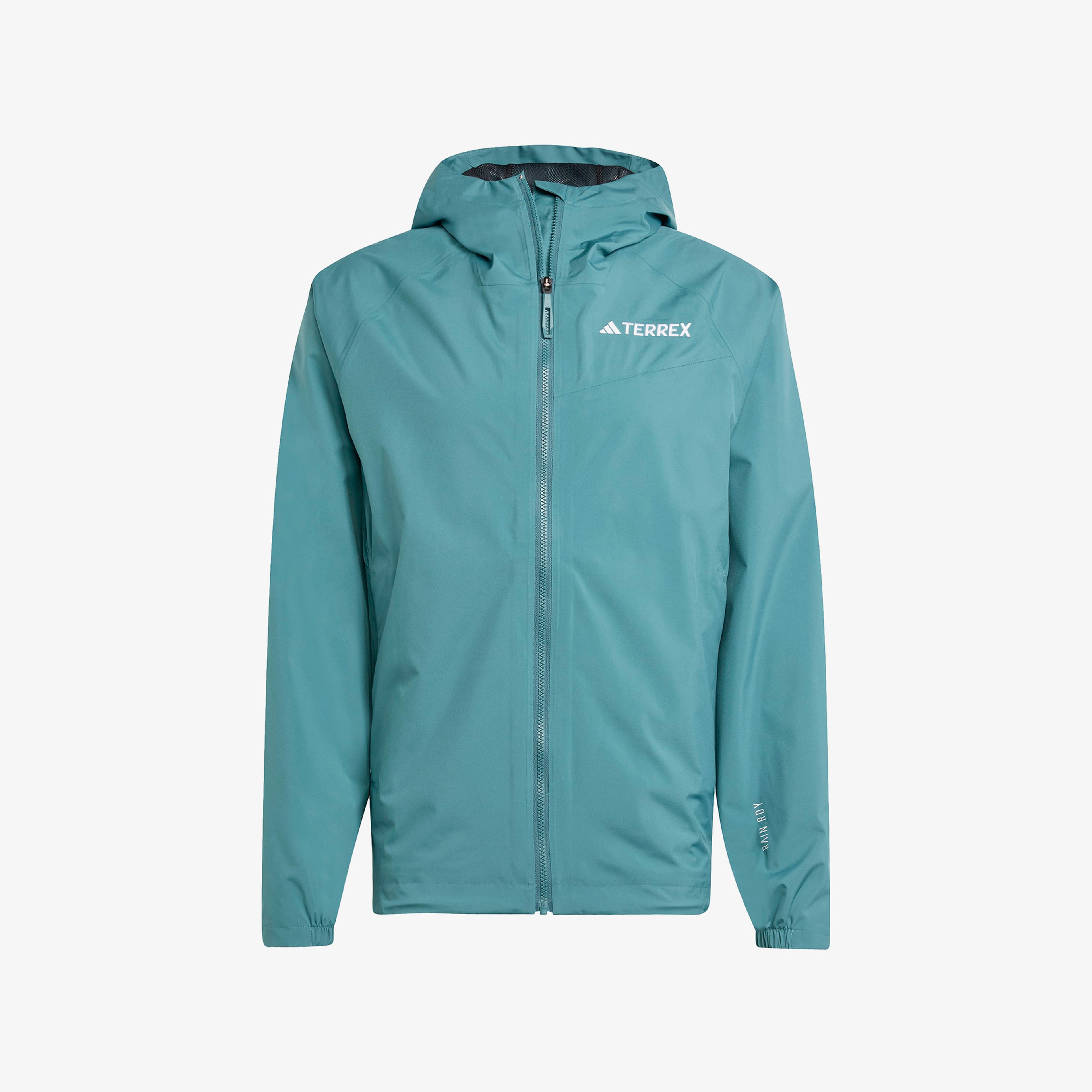 adidas Terrex Multi 2L Rain.Rdy Erkek Yeşil Yürüyüş Yağmurluğu