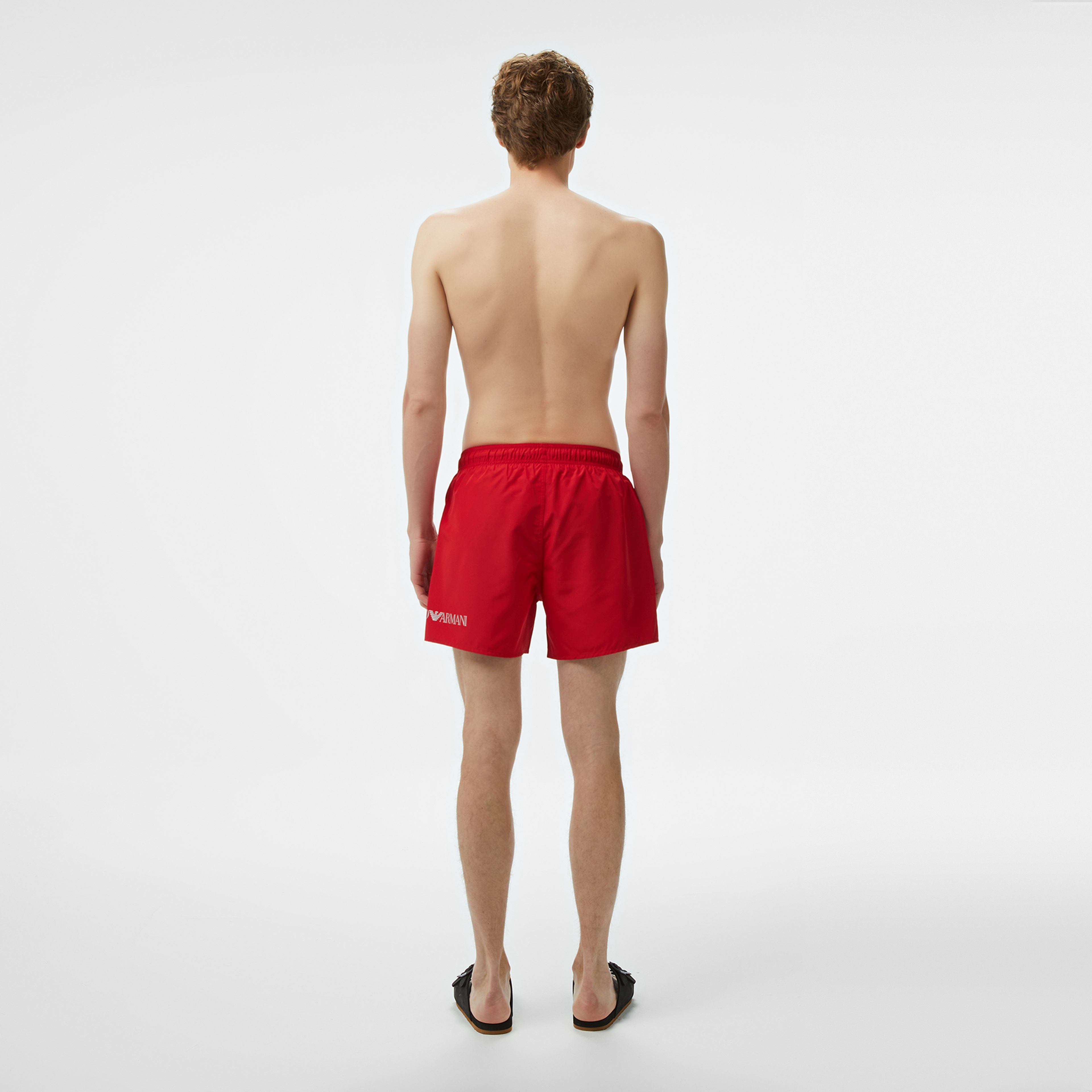Ea7 Erkek Kırmızı Deniz Şortu