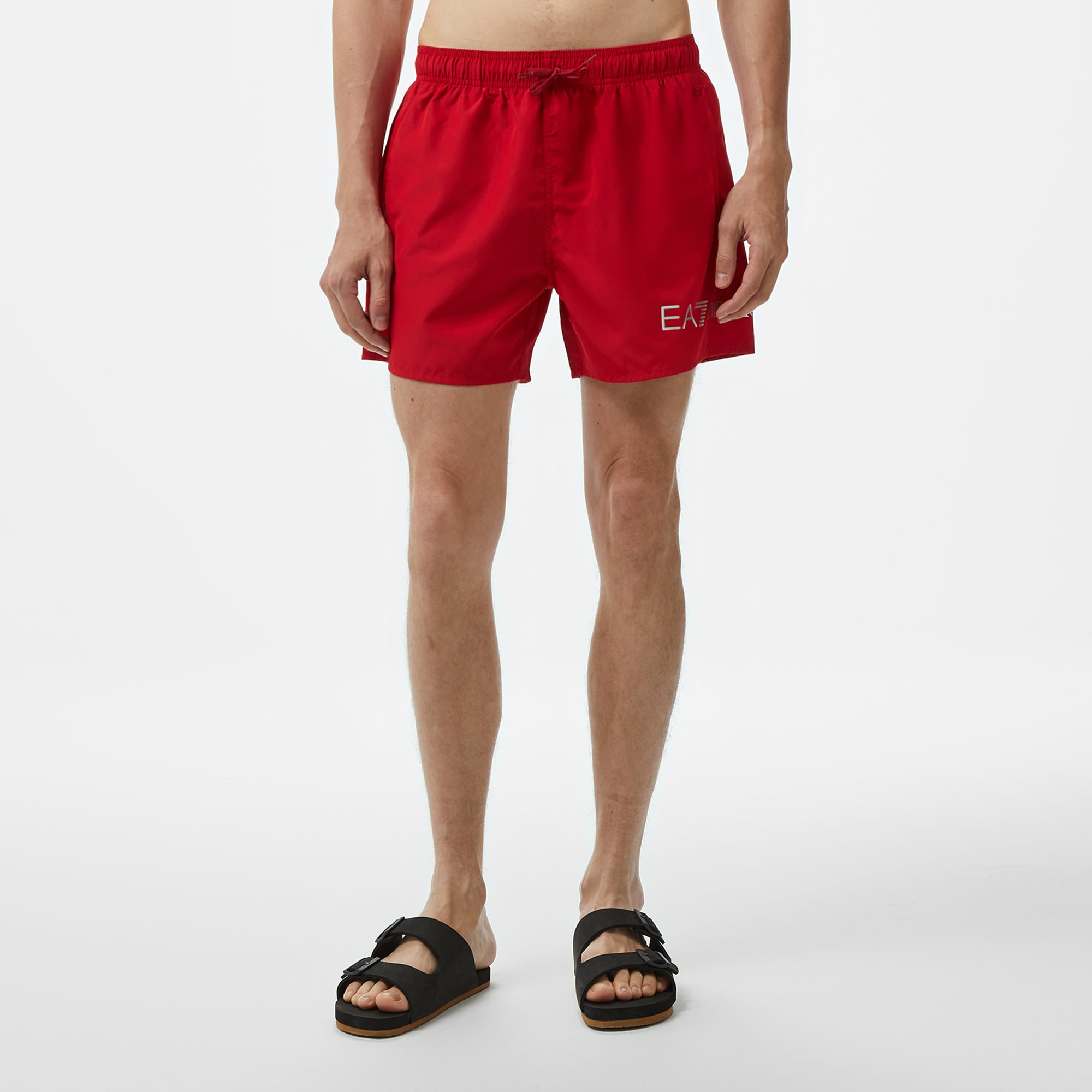 Ea7 Erkek Kırmızı Deniz Şortu