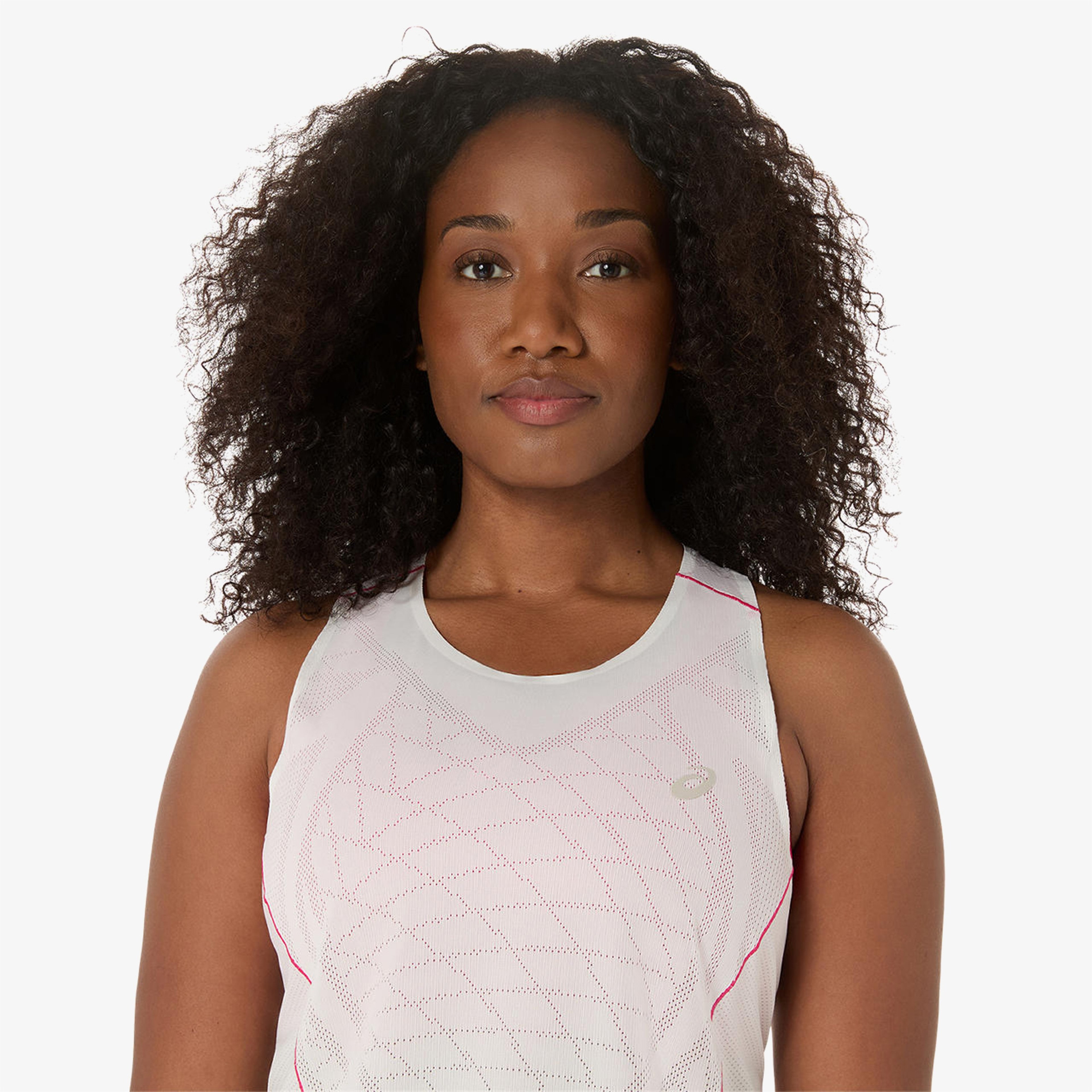 Asics Match Actibreeze Tank Kadın Krem Tenis T-Shirt