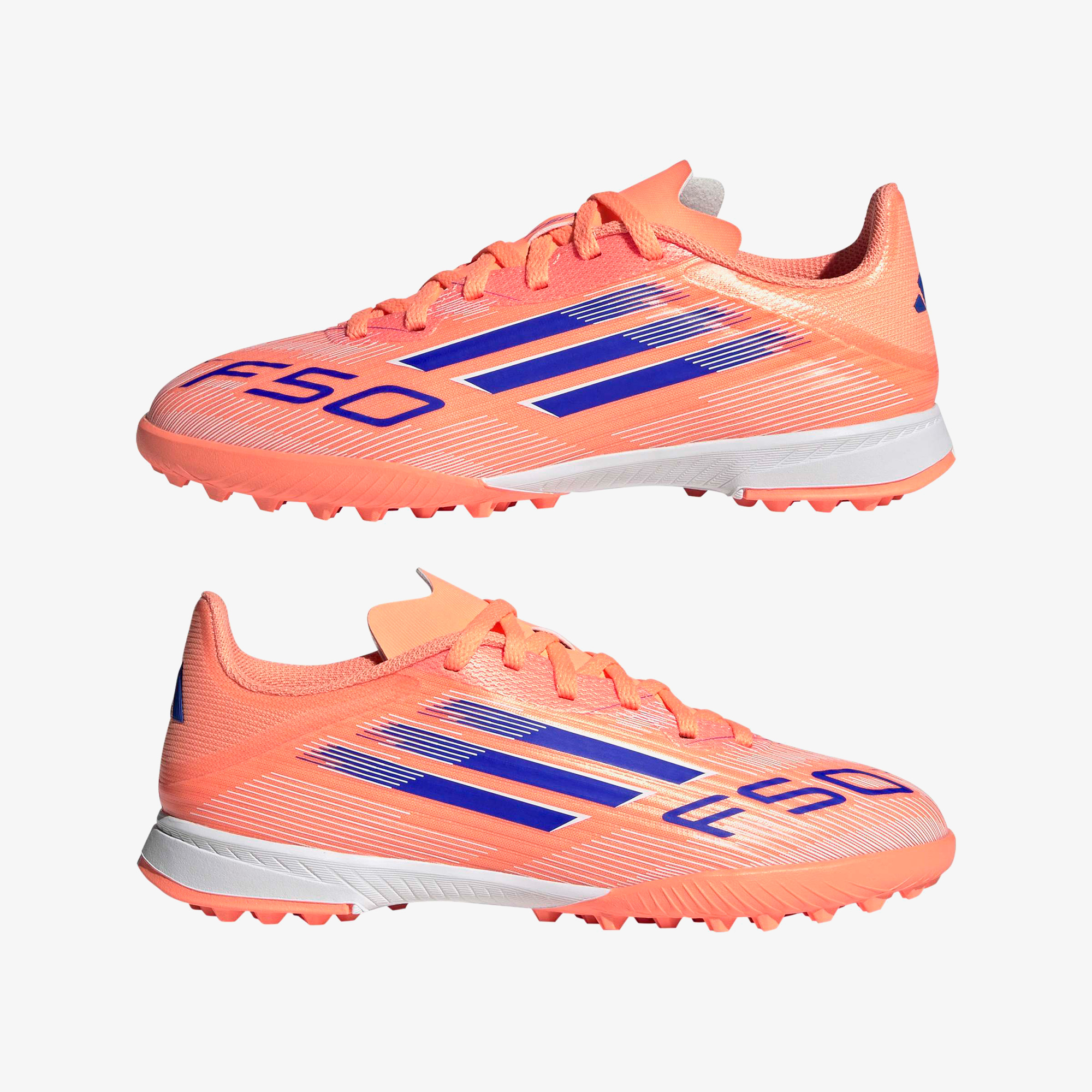 adidas F50 League Çocuk Turuncu Halı Saha Kramponu