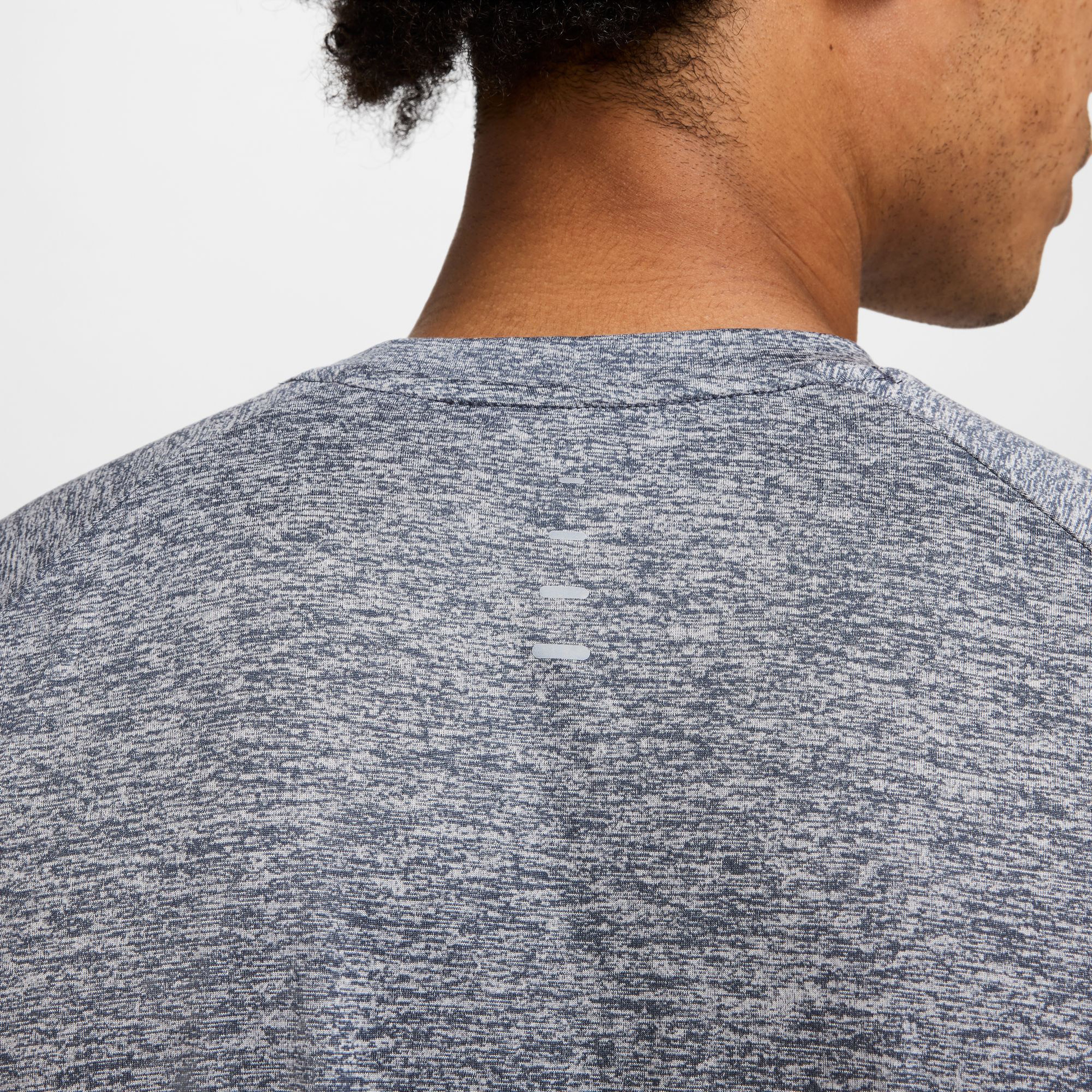 Nike Stride Erkek Mavi Koşu T-Shirt