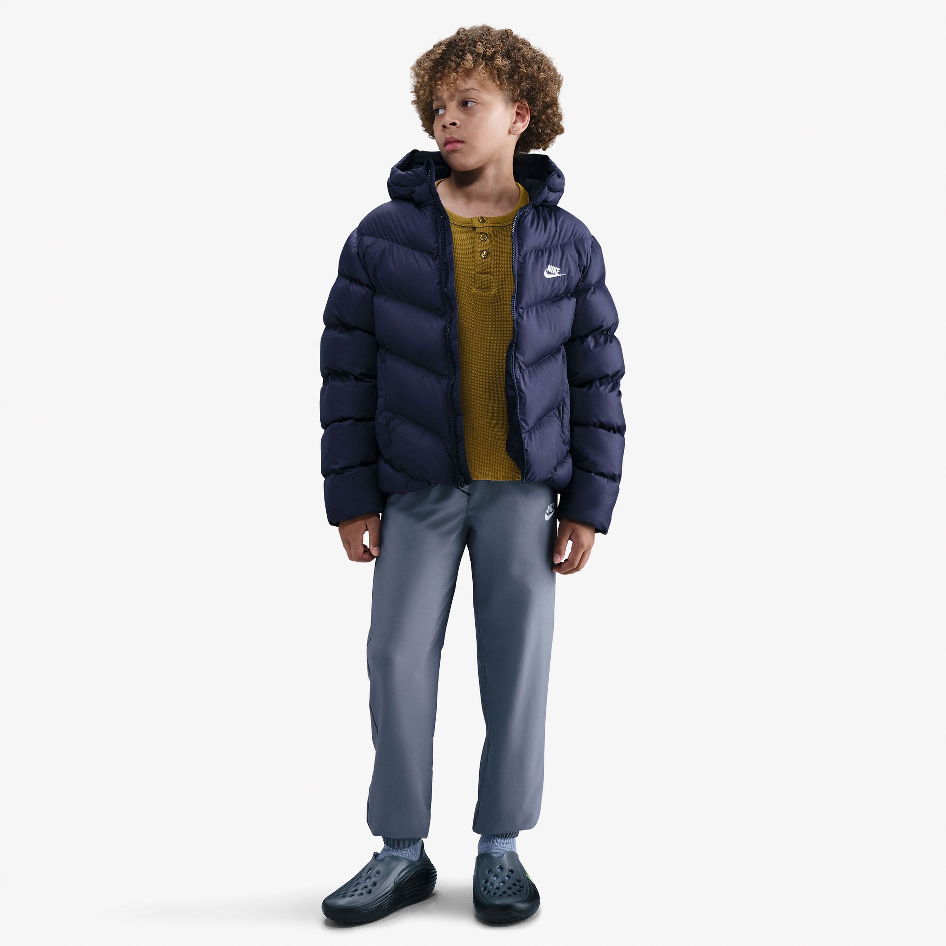 Nike Sportswear All Day Play Çocuk Lacivert Ceket