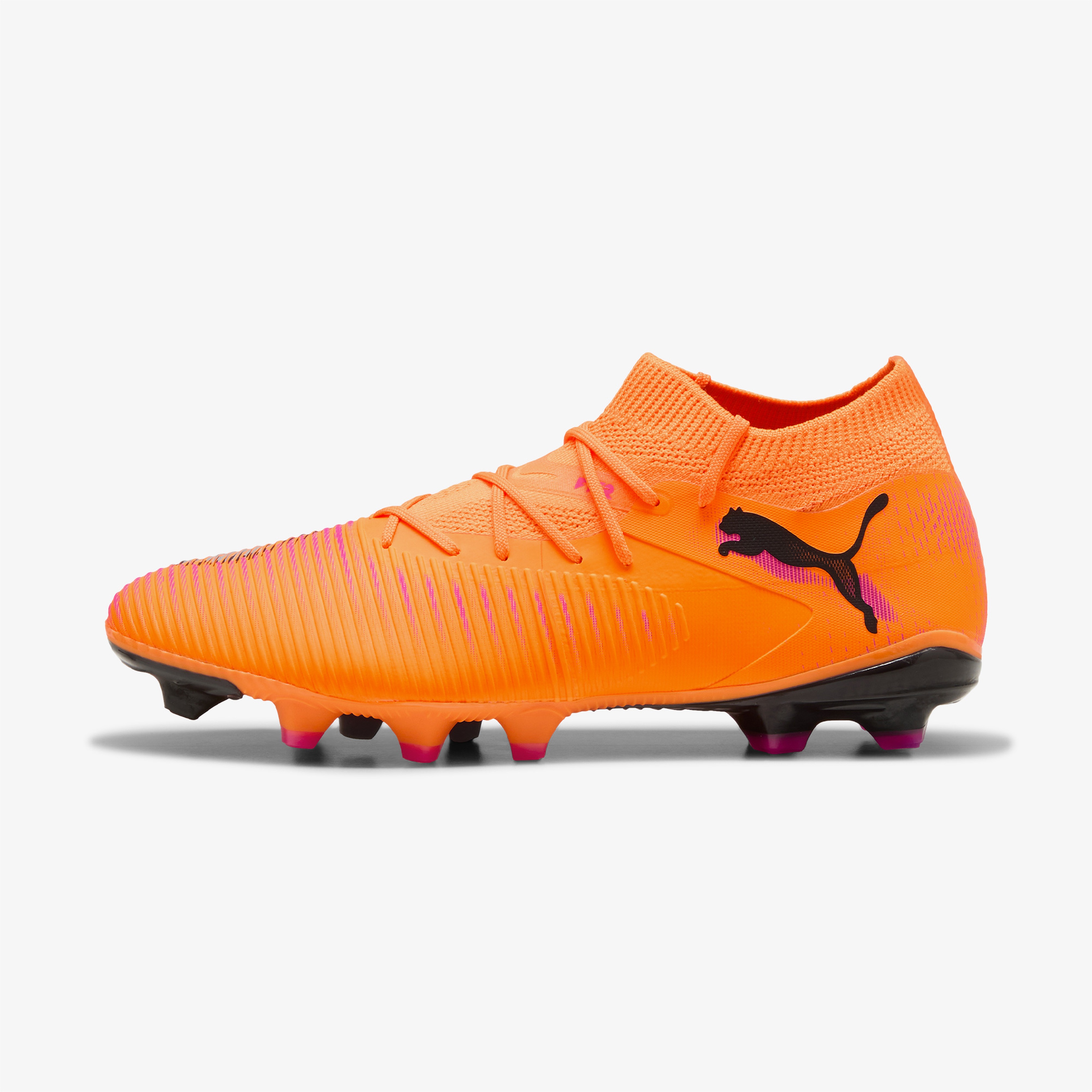 Puma Future 8 Match Fg-Ag Erkek Turuncu Çim Saha Kramponu