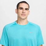 Nike Stride Erkek Mavi Koşu T-Shirt