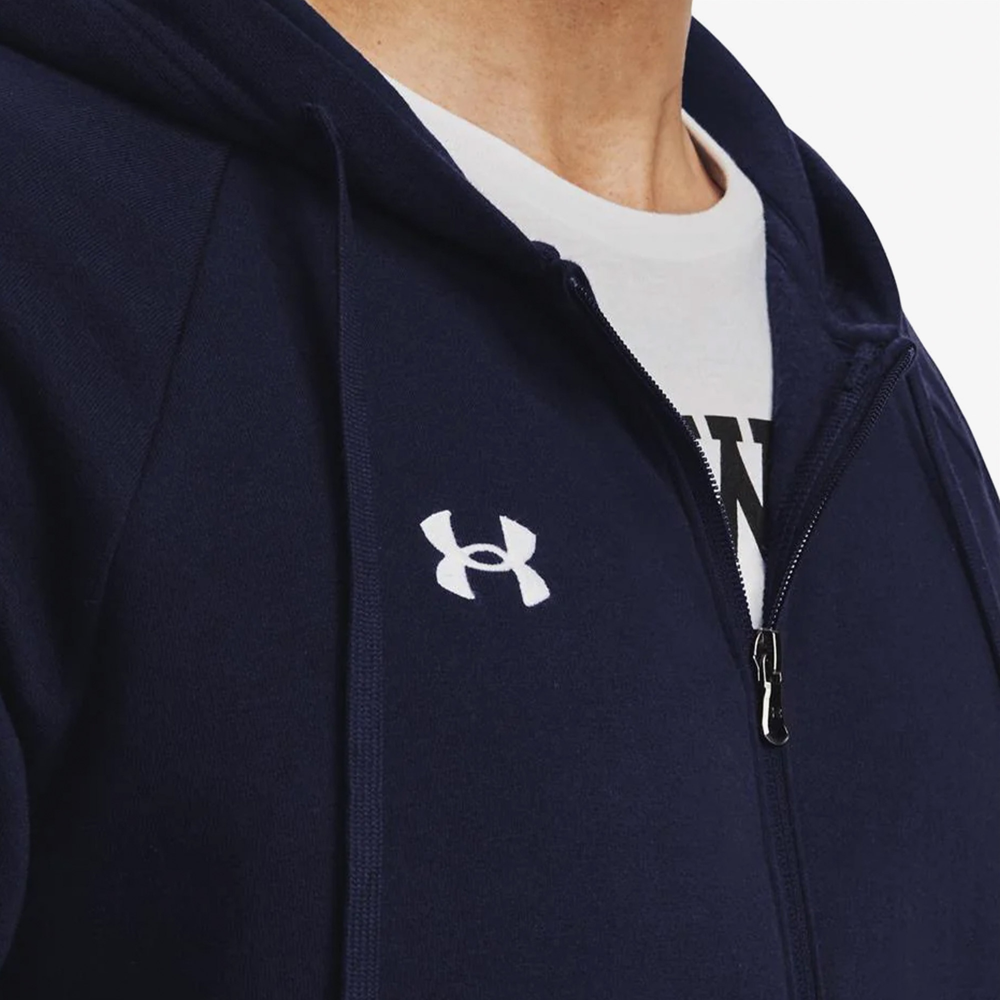 Under Armour Rial Fleece Fz Erkek Lacivert Ceket