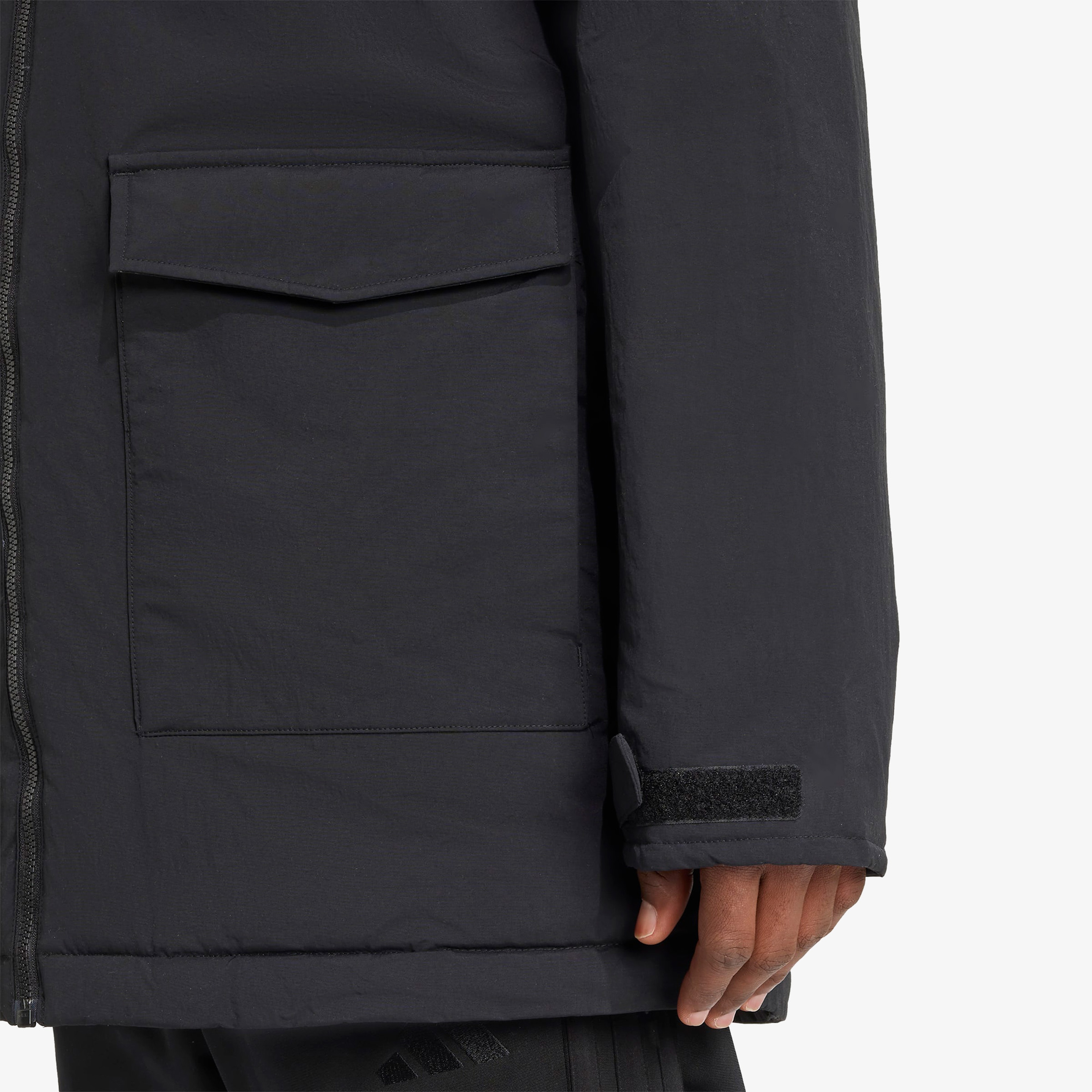 adidas Paveric Climawarm Kürk Erkek Siyah Outdoor MontuMJM3919