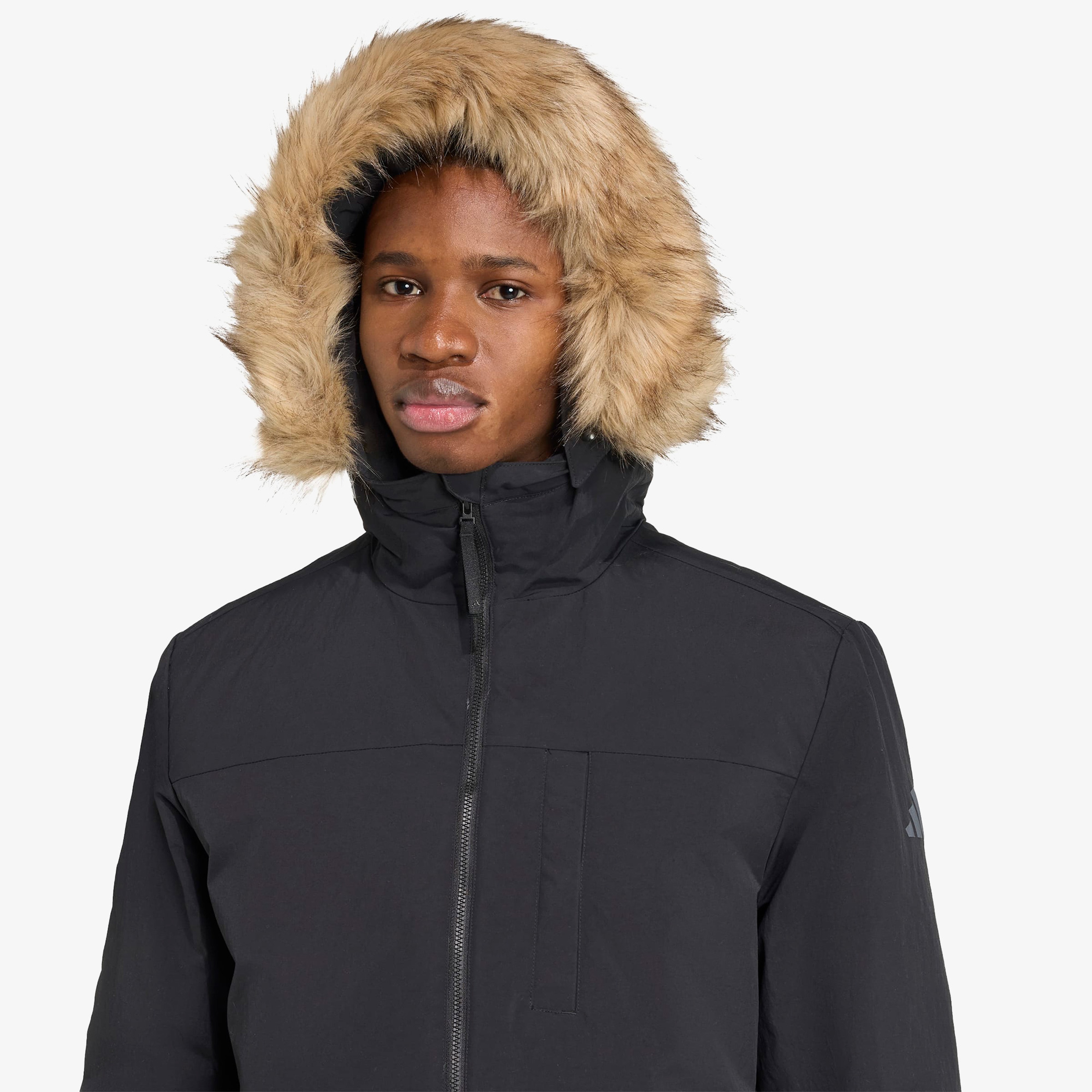 【gamesman】EDIFICE PARMENTIER ジャケット adidas Paveric Climawarm Kürk Erkek Siyah Outdoor MontuMJM3919