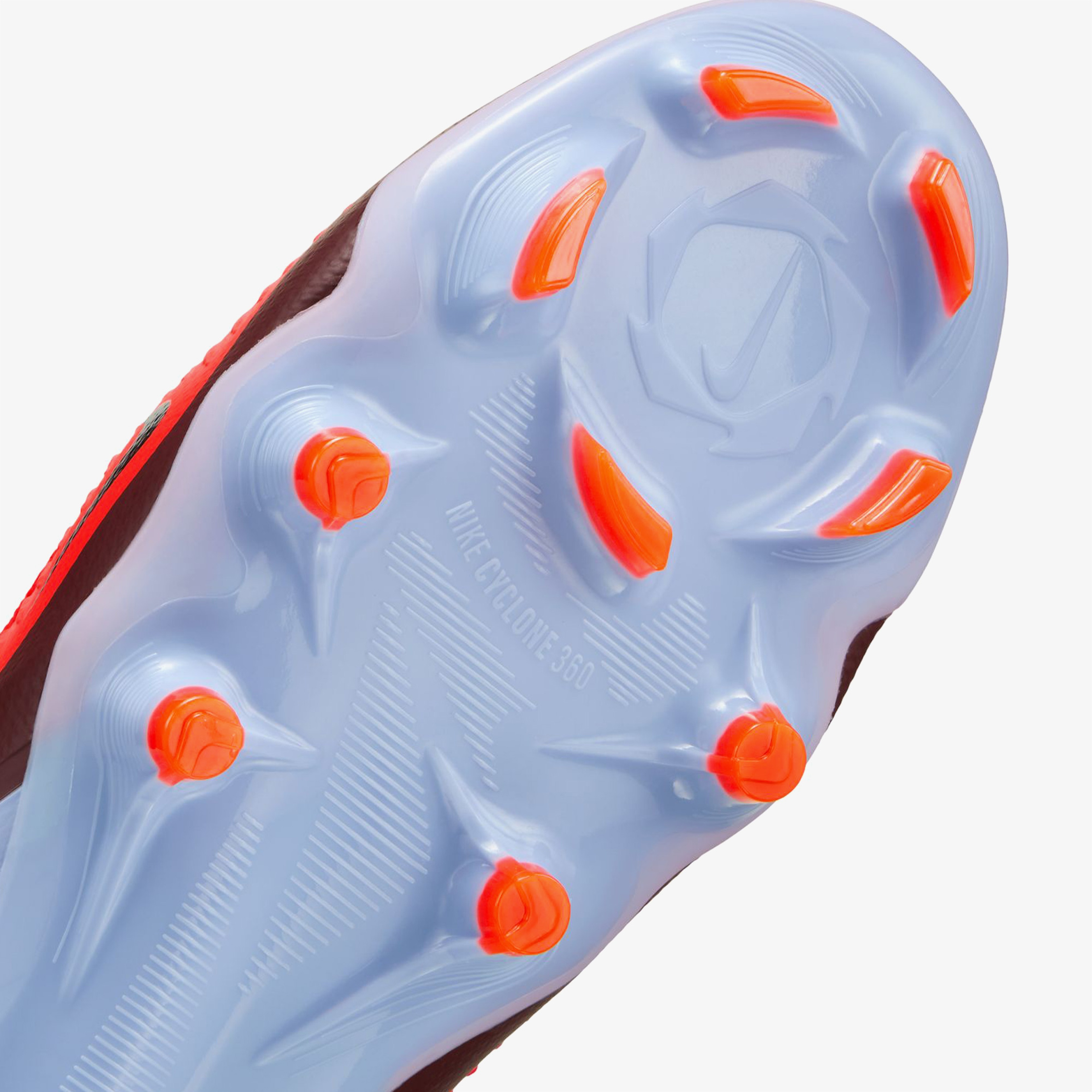 Nike Phantom 6 High Pro Erkek Mavi Çim Saha Kramponu