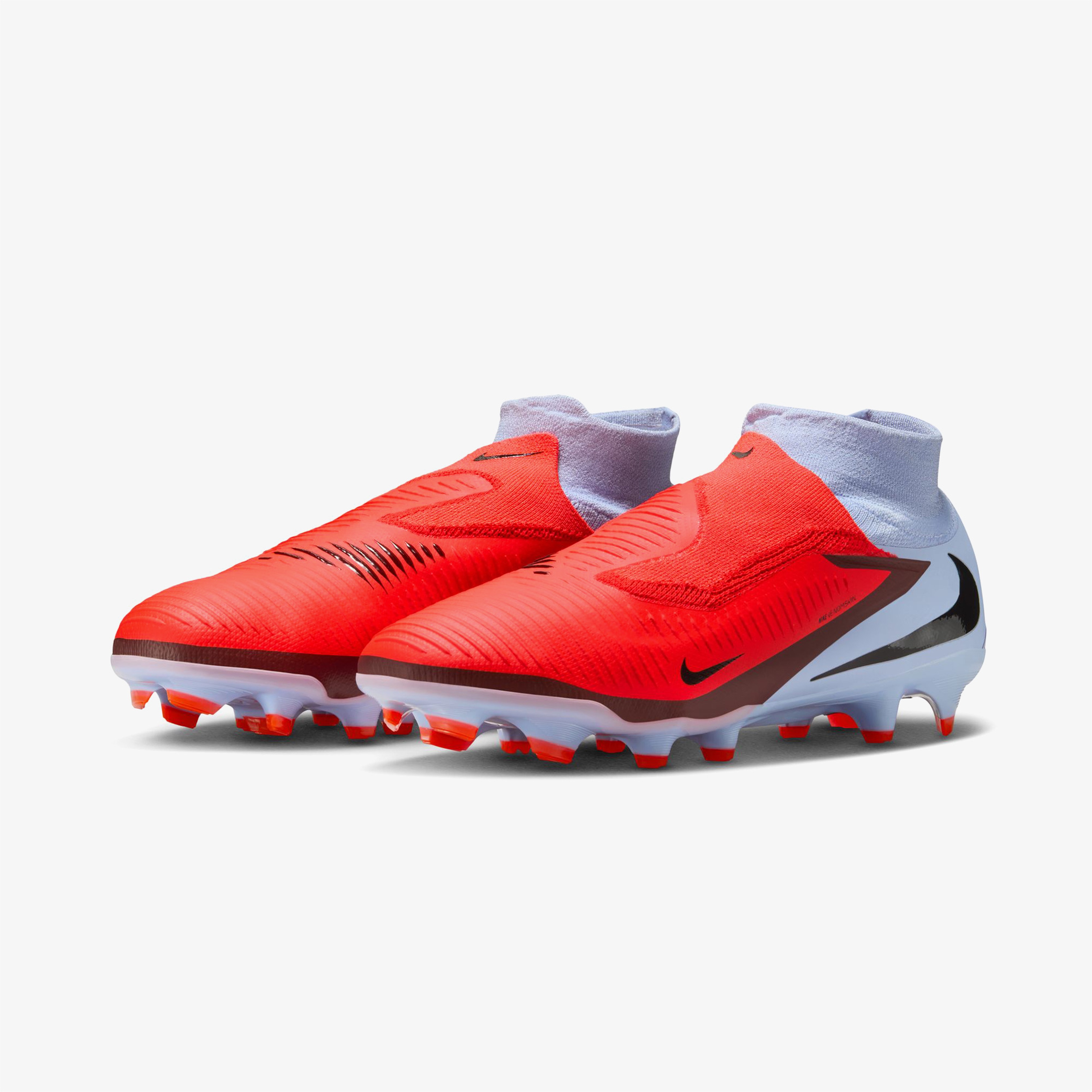 Nike Phantom 6 High Pro Erkek Mavi Çim Saha Kramponu