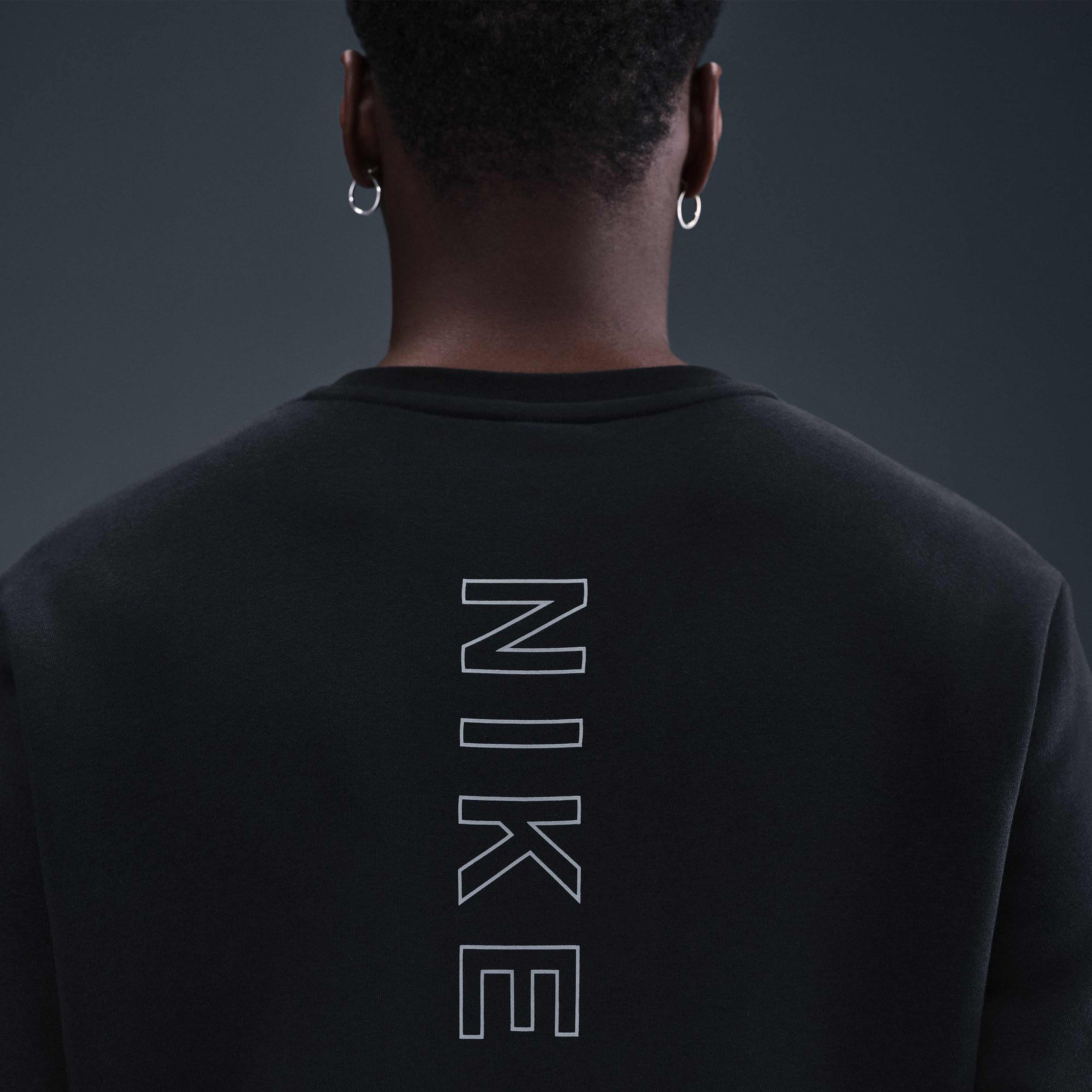 Nike Sportswear Club Erkek Siyah Sweatshirt