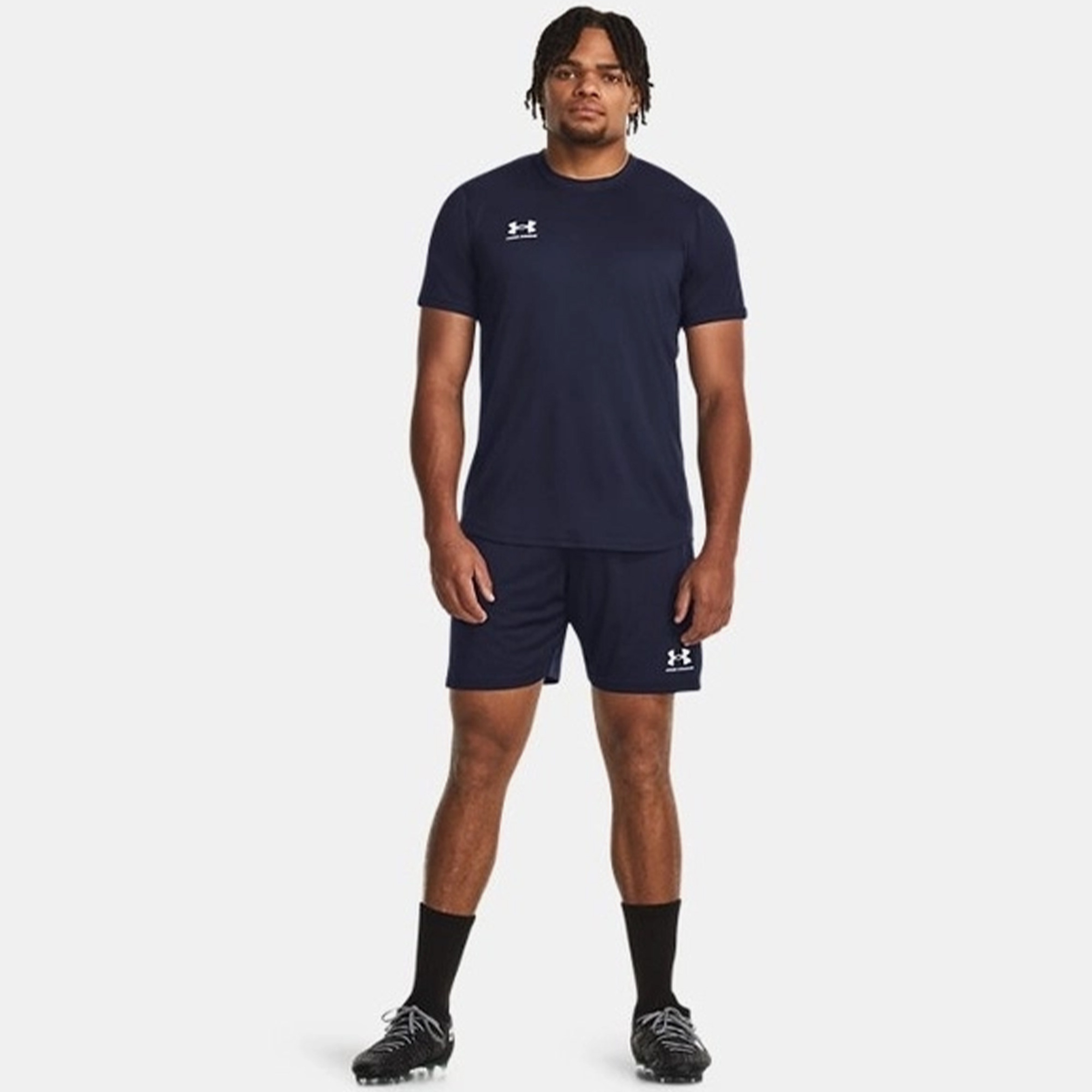 Under Armour M'S Ch. Train Ss Erkek Lacivert Futbol T-Shirt