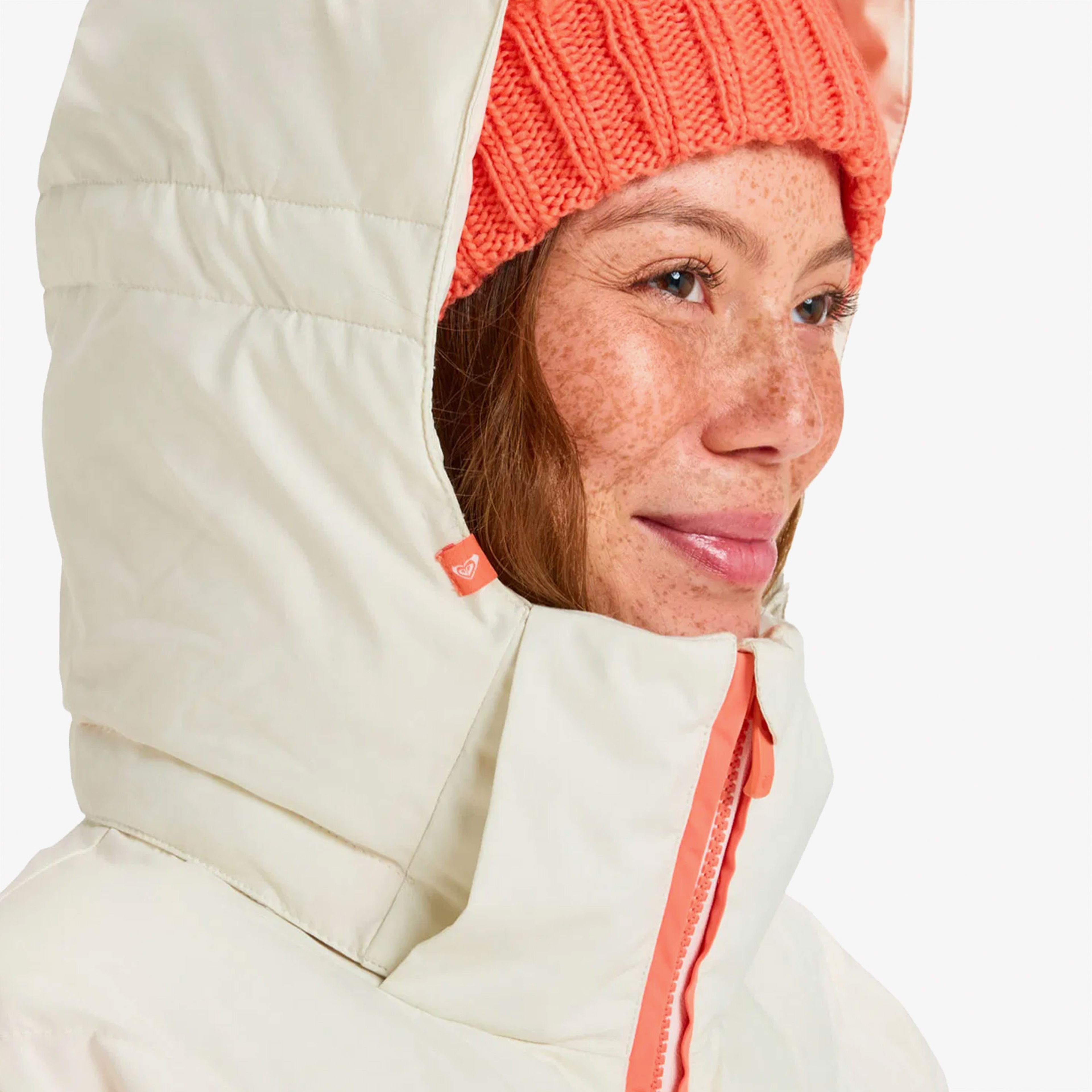 Roxy Snowdrift Kadın Beyaz Kayak Montu