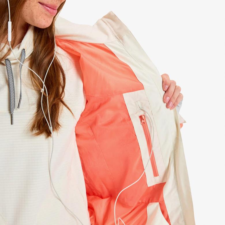 Roxy Snowdrift Kadın Beyaz Kayak Montu