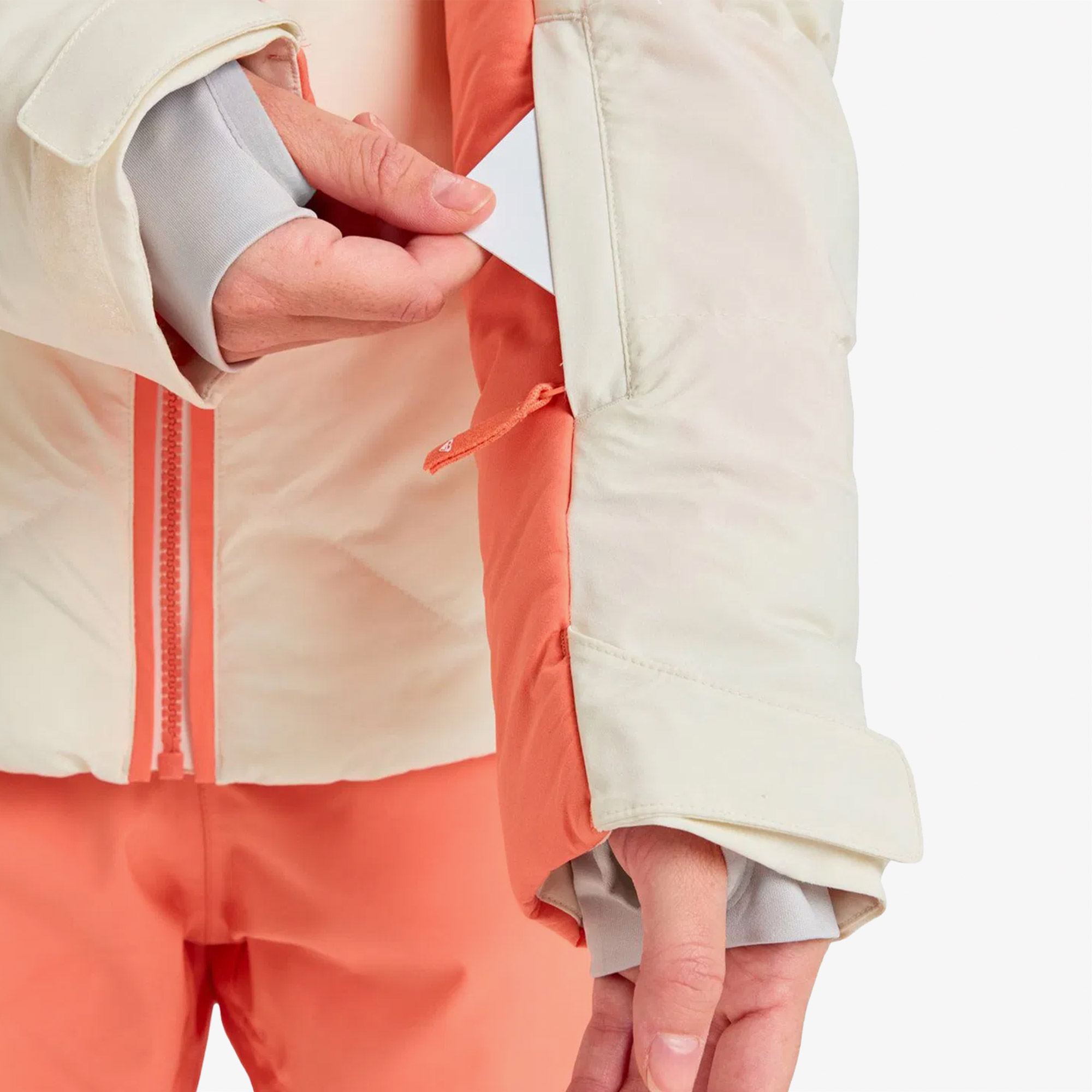 Roxy Snowdrift Kadın Beyaz Kayak Montu