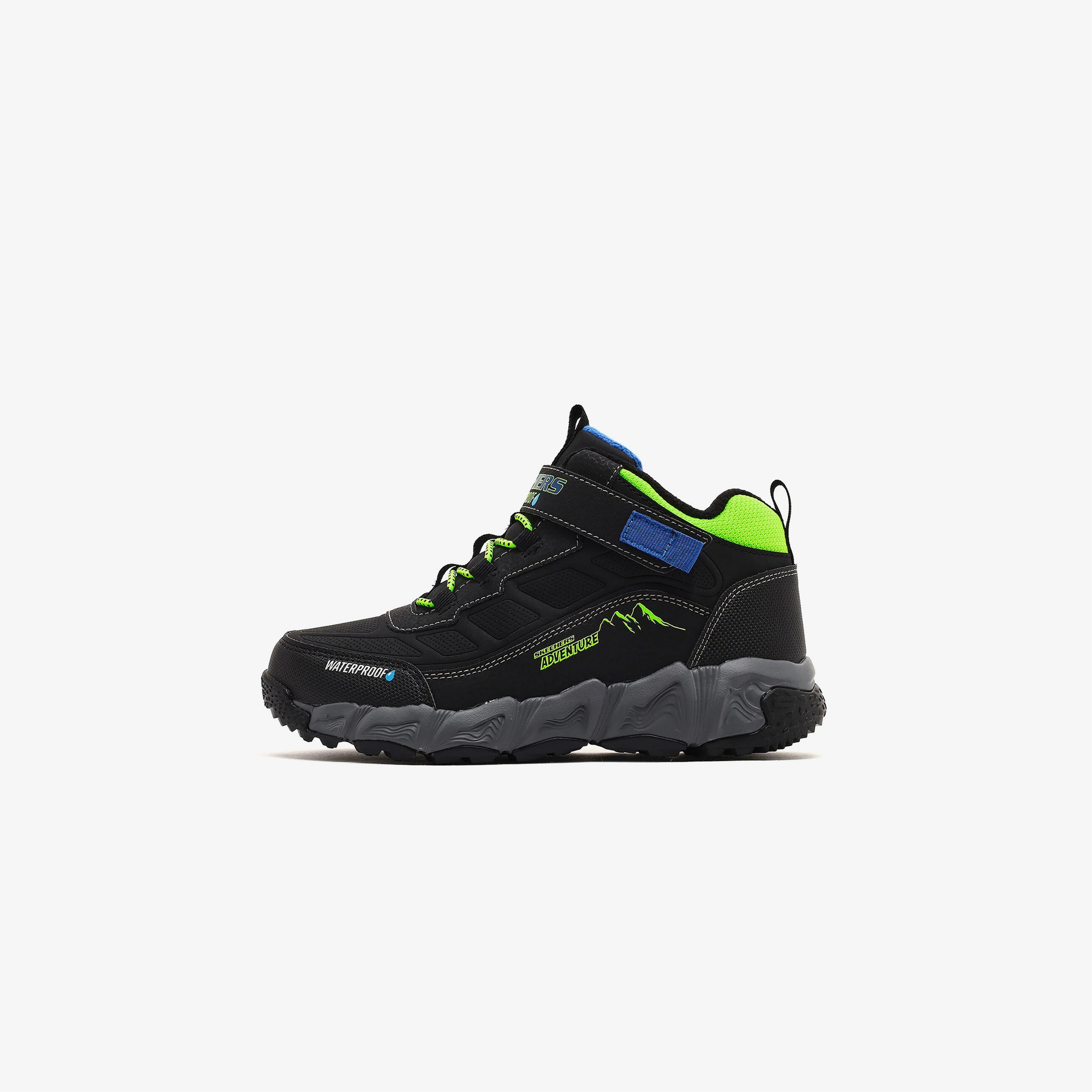 Skechers Velocitrek Çocuk Siyah Spor Ayakkabı