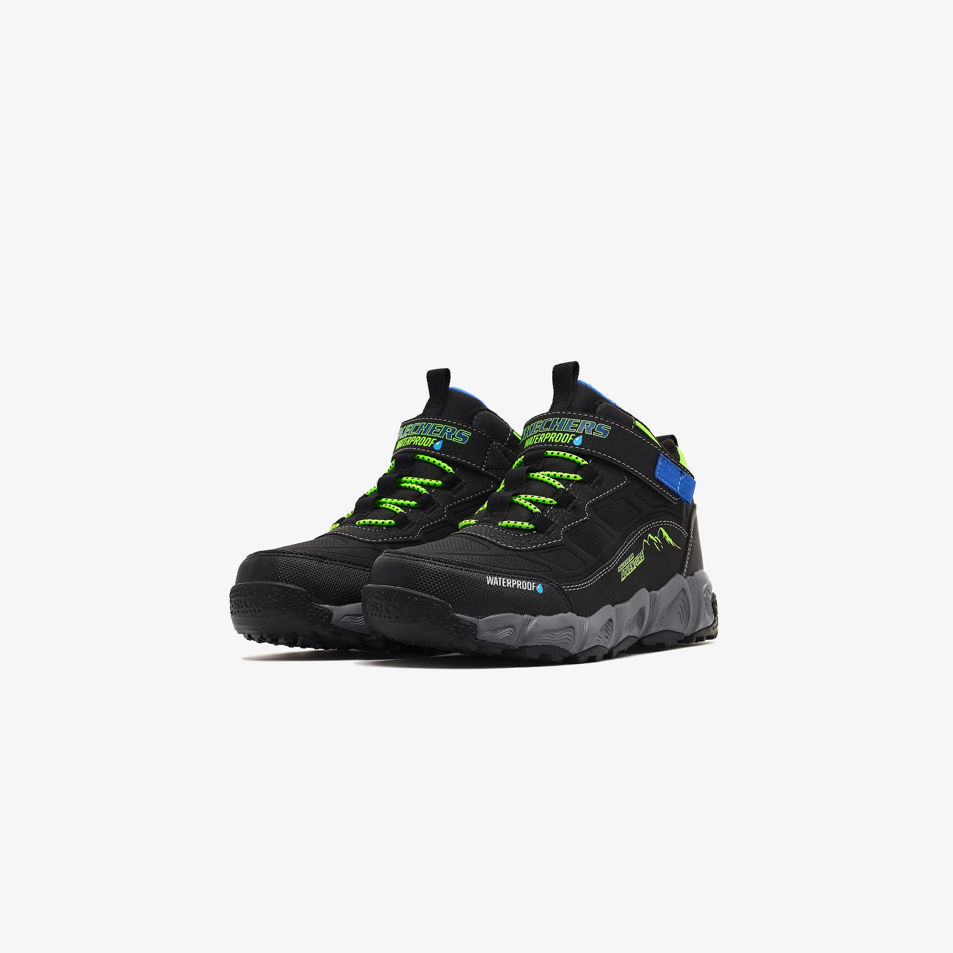 Skechers Velocitrek Çocuk Siyah Spor Ayakkabı