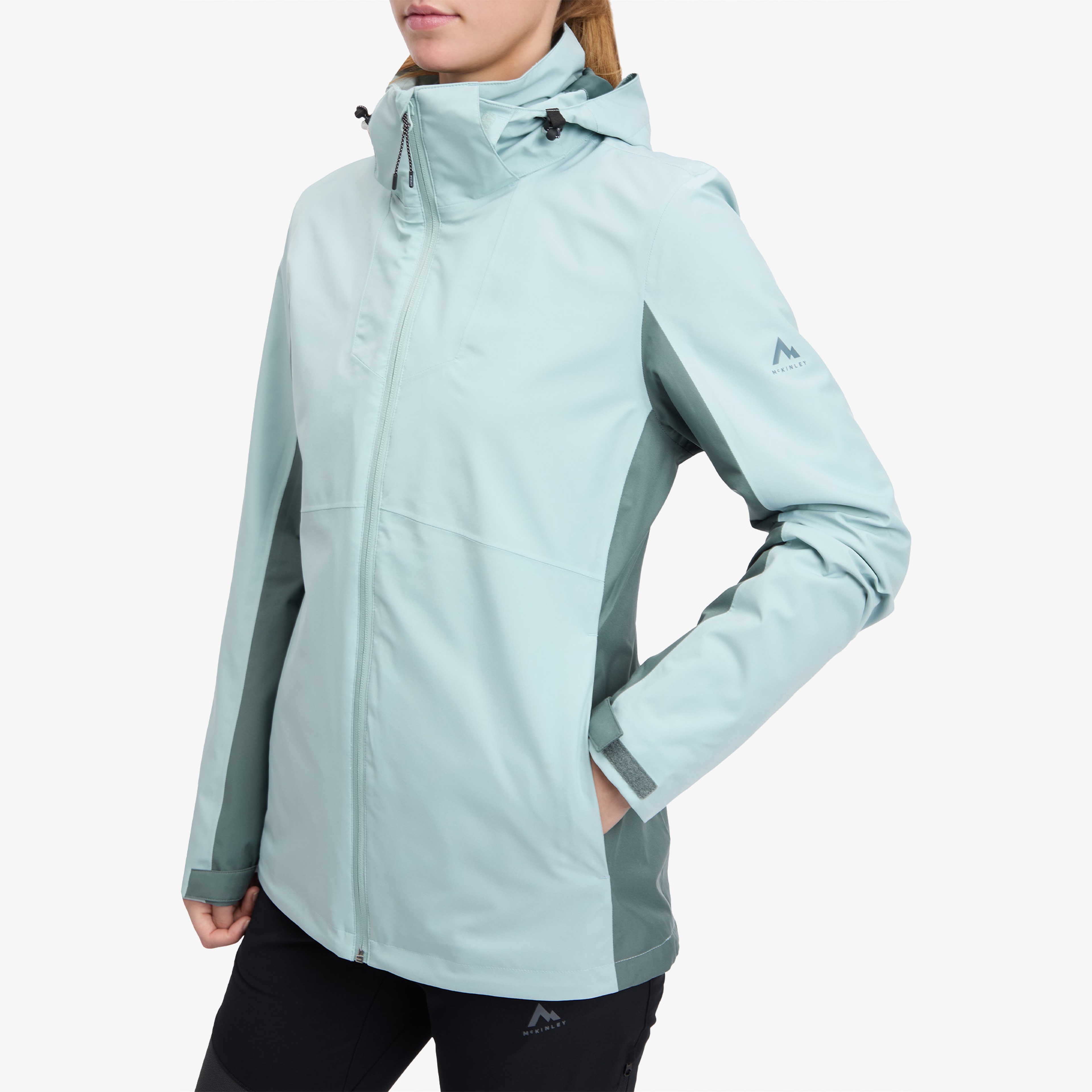 Mc Kinley Larra 3:1 II Kadın Yeşil Kayak Montu