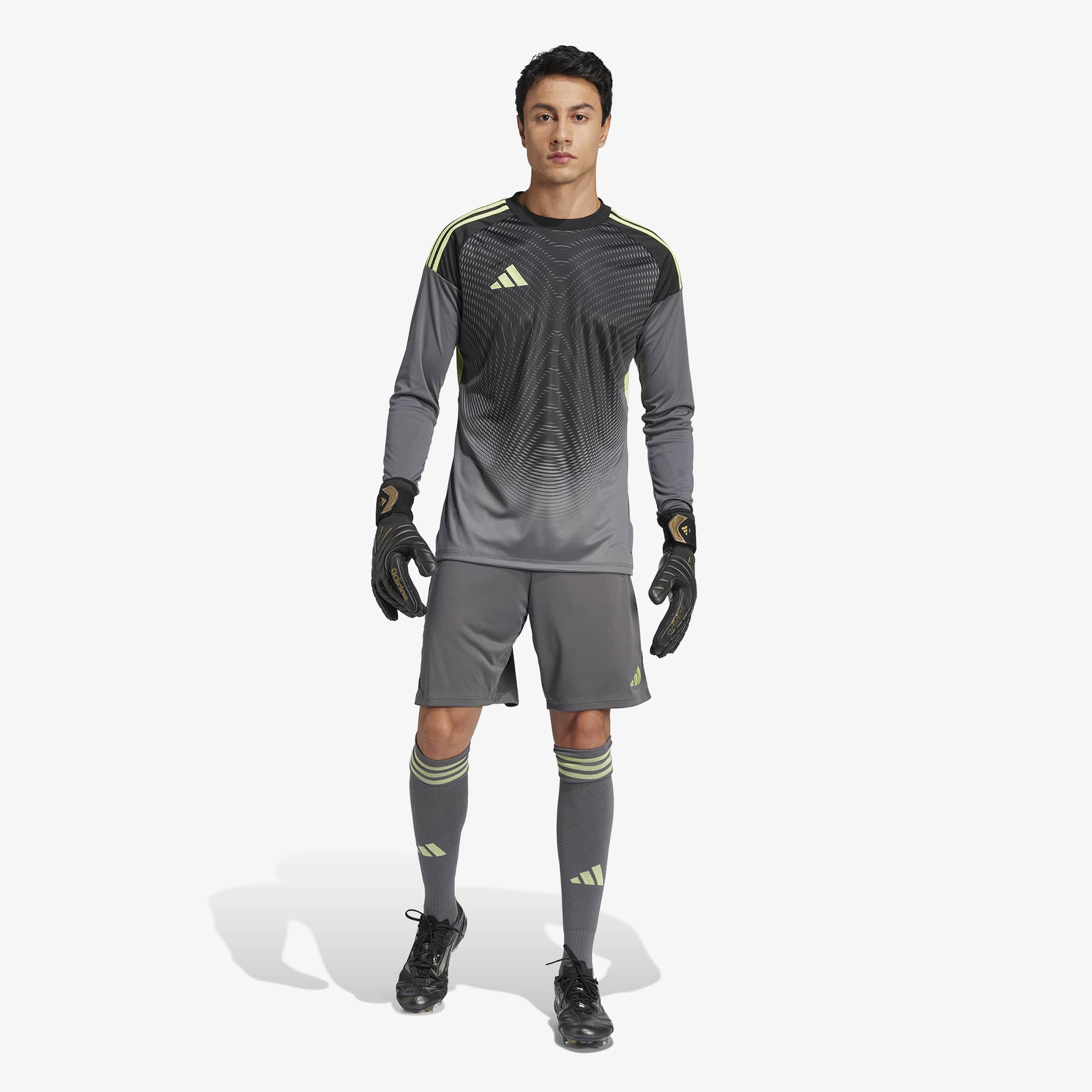 adidas Tiro 25 Competition Uzun Kollu Kaleci Erkek Gri Futbol Forması