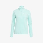 adidas Multi Essentials 1-2 Zip Fleece Kadın Mavi Yürüyüş Polar
