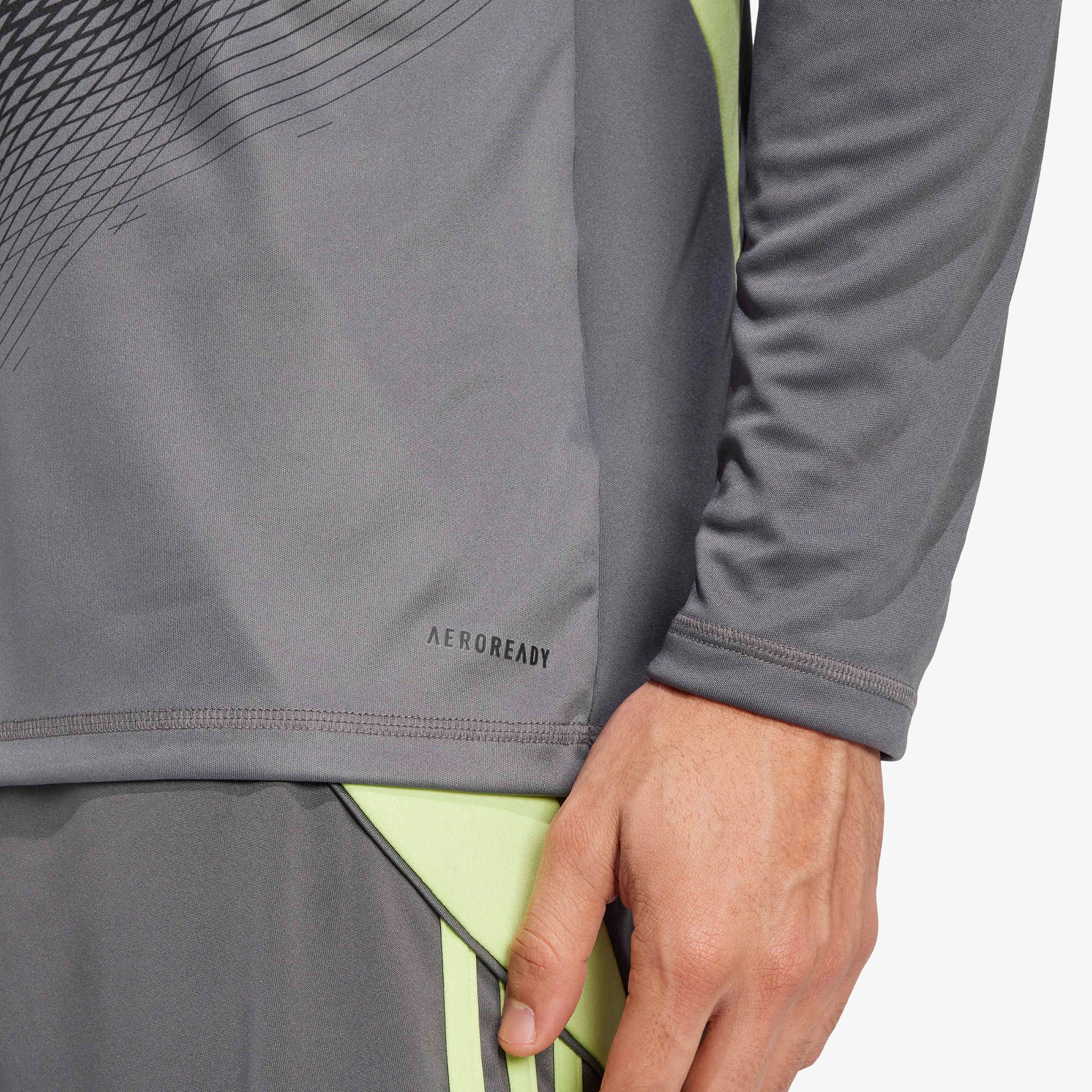 adidas Tiro 25 Competition Uzun Kollu Kaleci Erkek Gri Futbol Forması